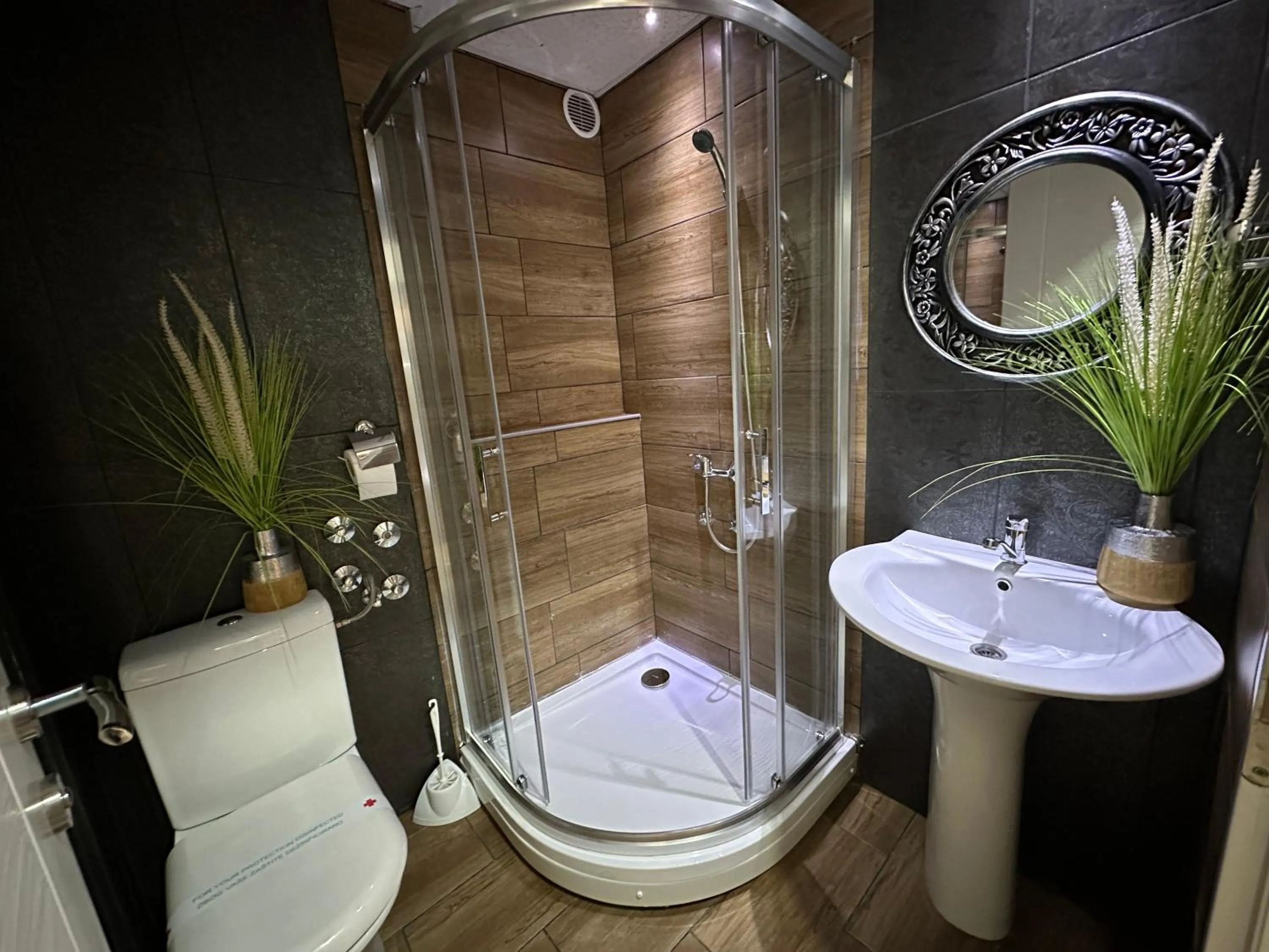 Shower in Business Hotel Prijedor