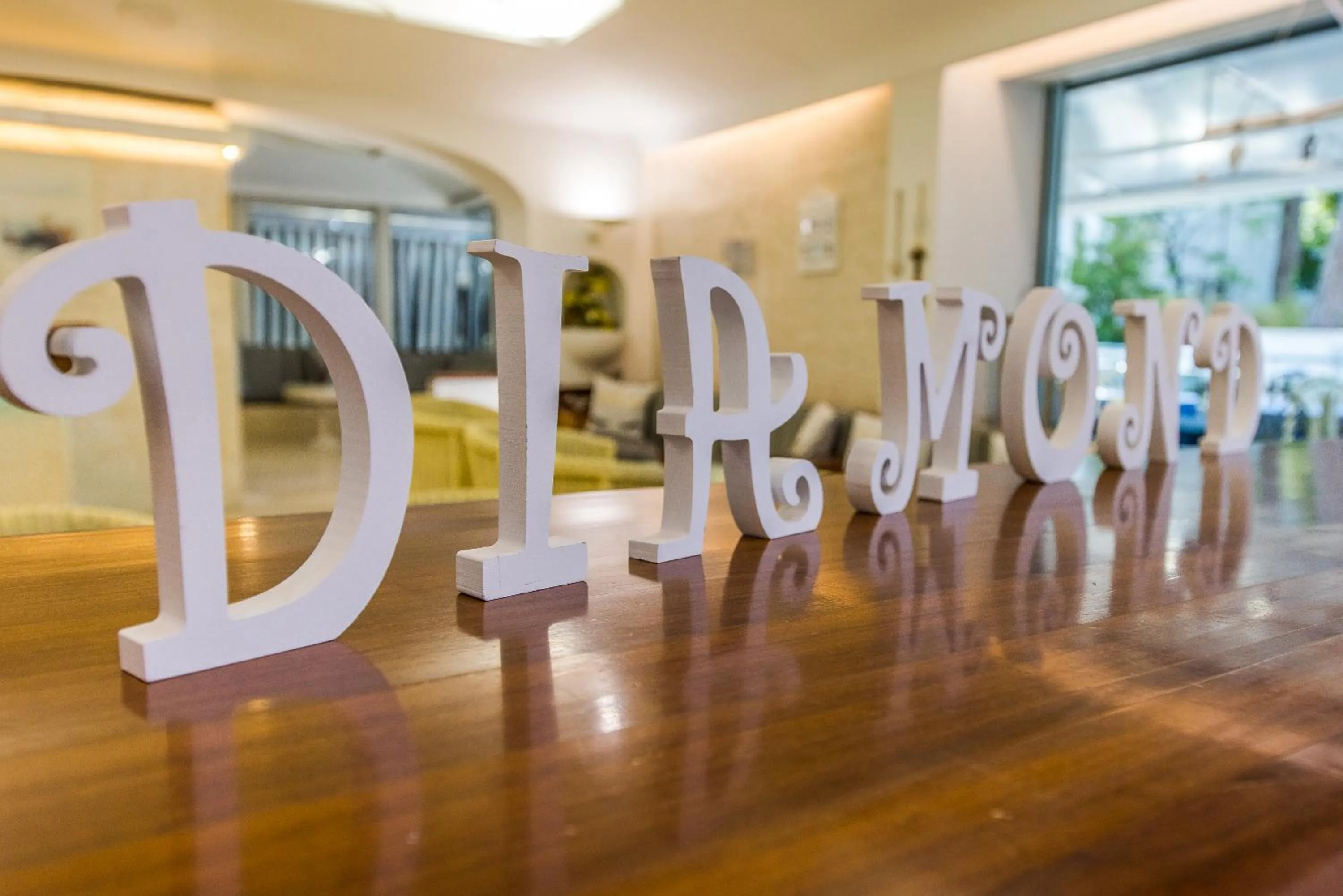 Lobby or reception in Hotel Diamond