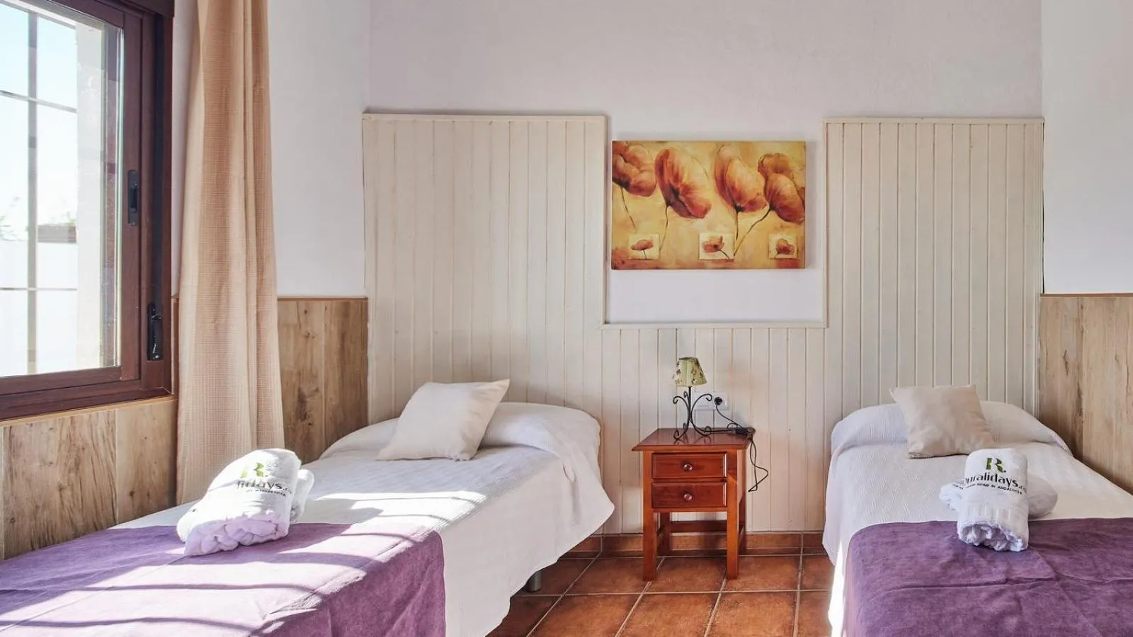 Bedroom, Bed in Chalet El Cancelín Conil de la Frontera by Ruralidays