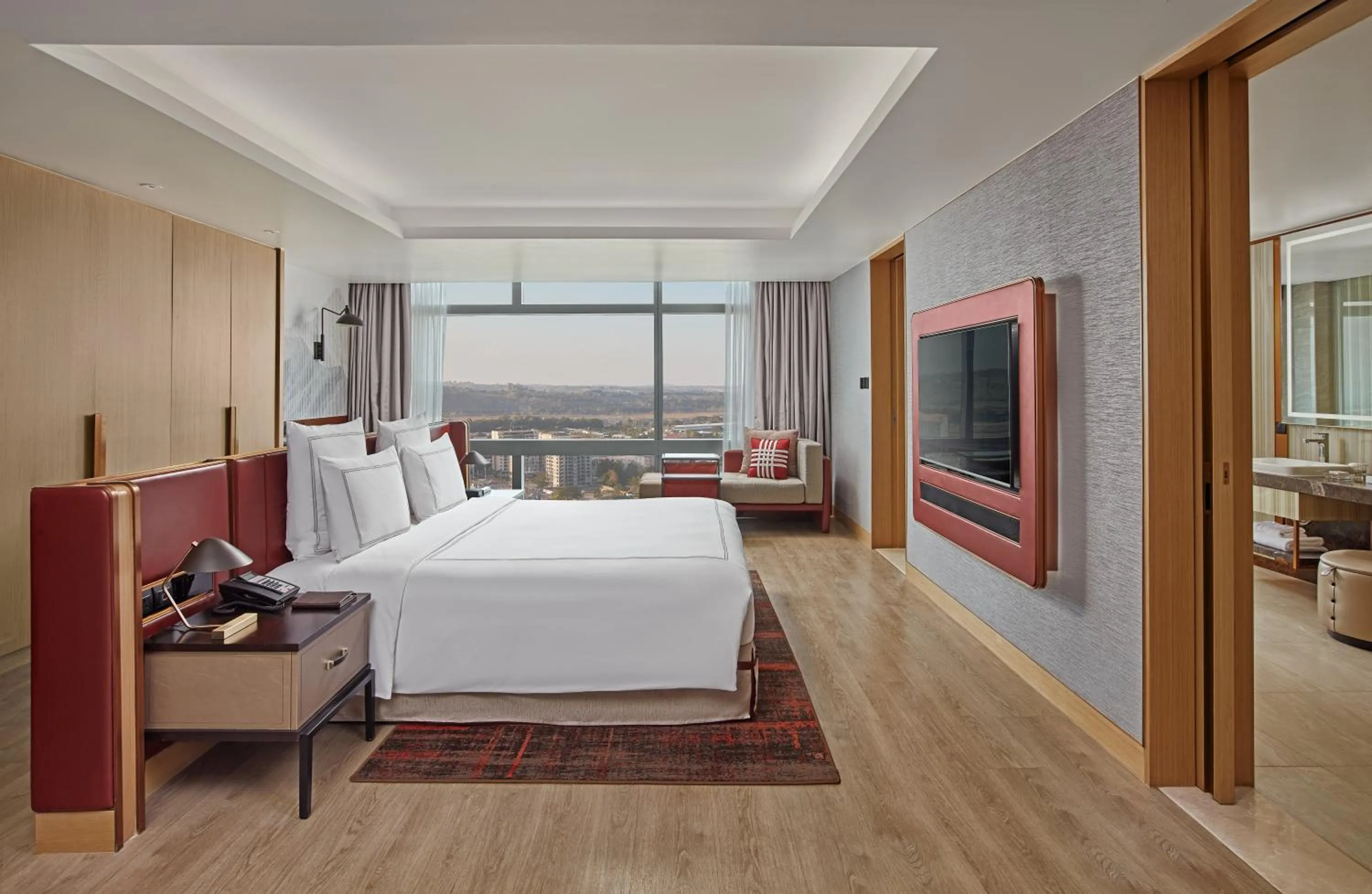 Bedroom, Bed in Swissôtel Clark Philippines