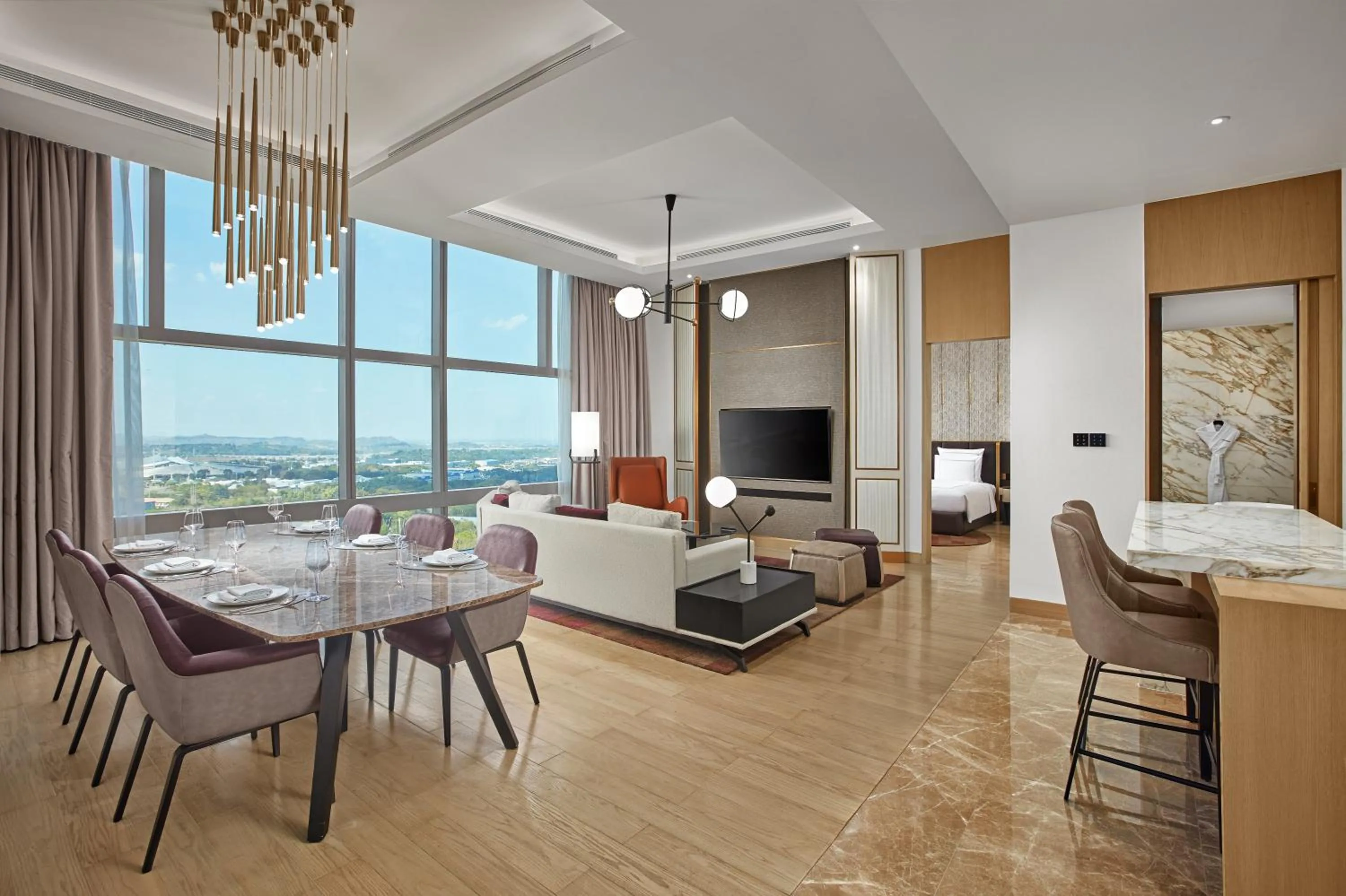 Living room in Swissôtel Clark Philippines