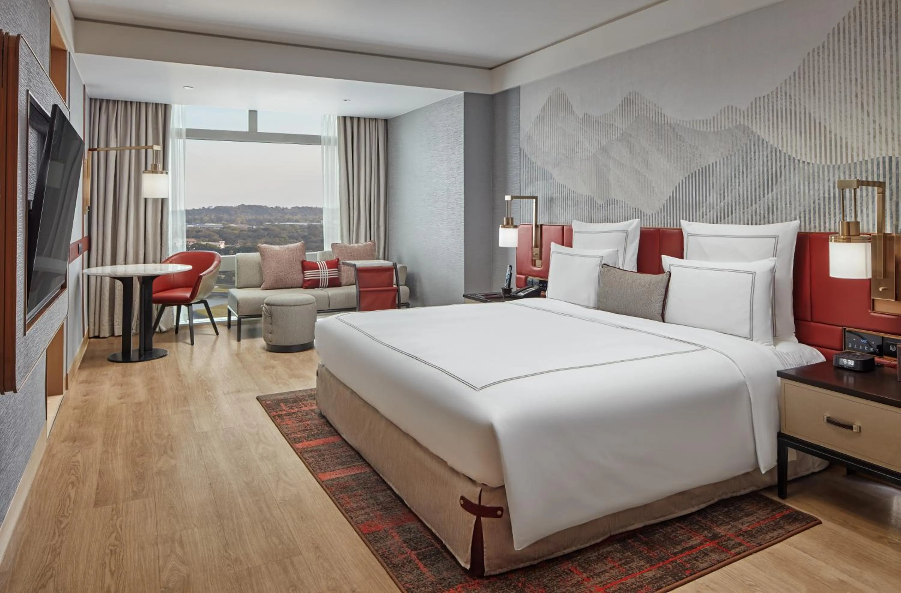 Bedroom, Bed in Swissôtel Clark Philippines