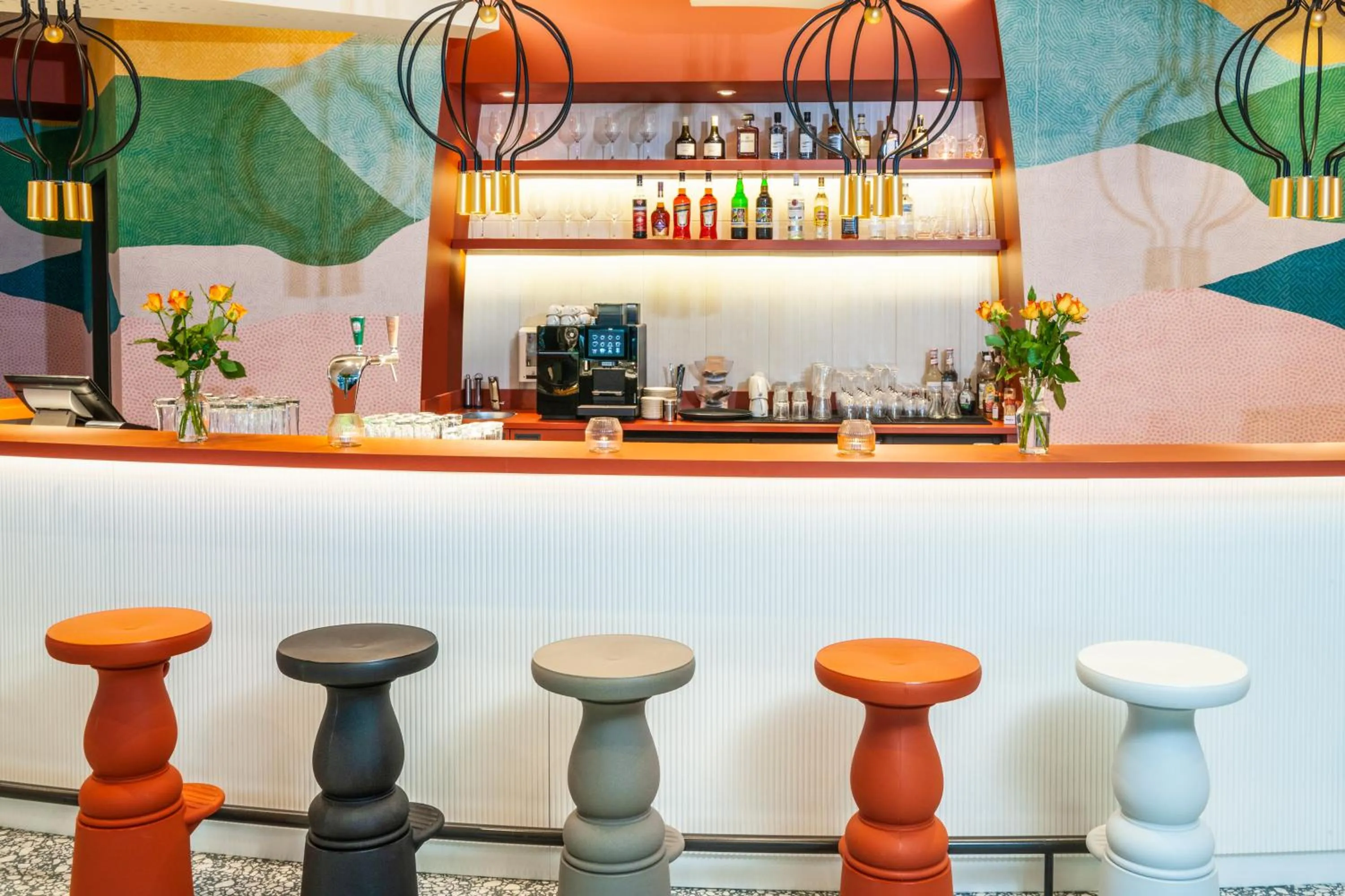 Lounge or bar in ibis Styles St Margrethen Bodensee