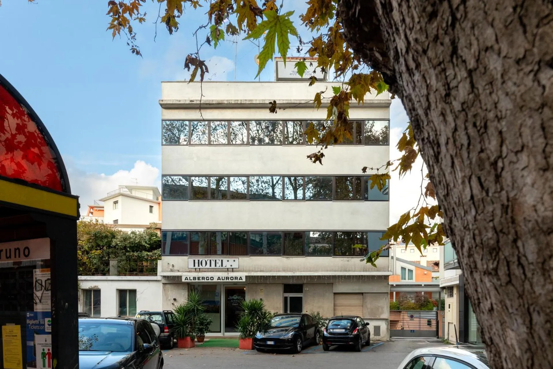 Street view in Hotel Aurora