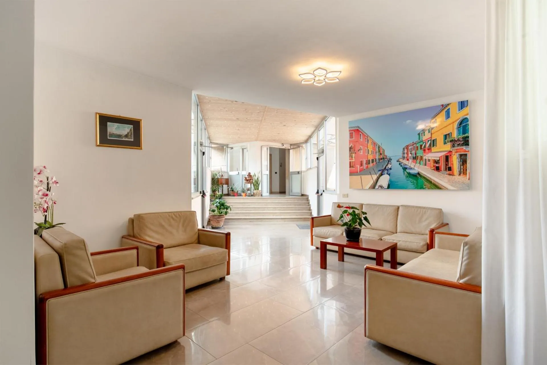 Lobby or reception in Hotel Aurora