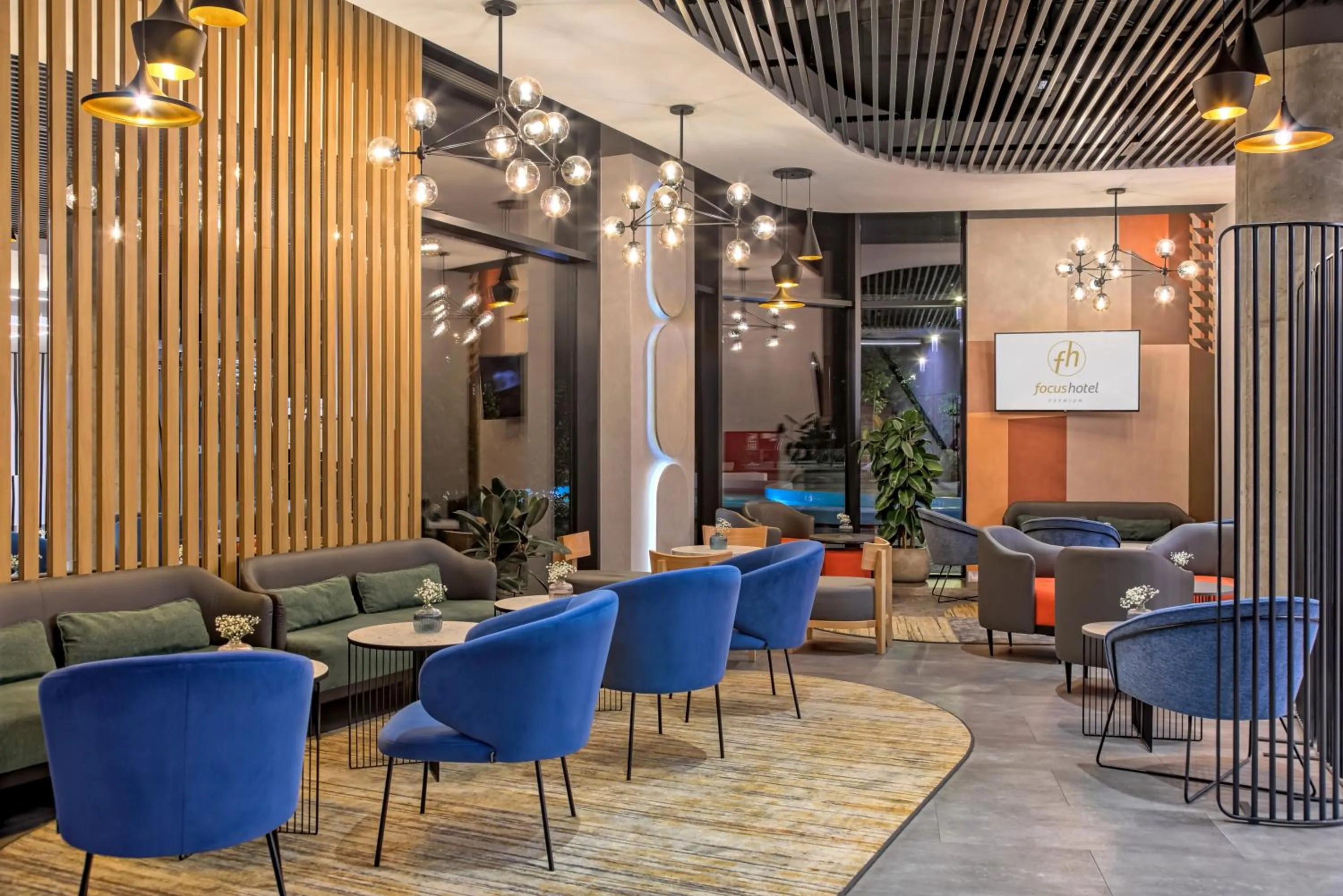 Restaurant/places to eat in Focus Hotel Premium Warszawa