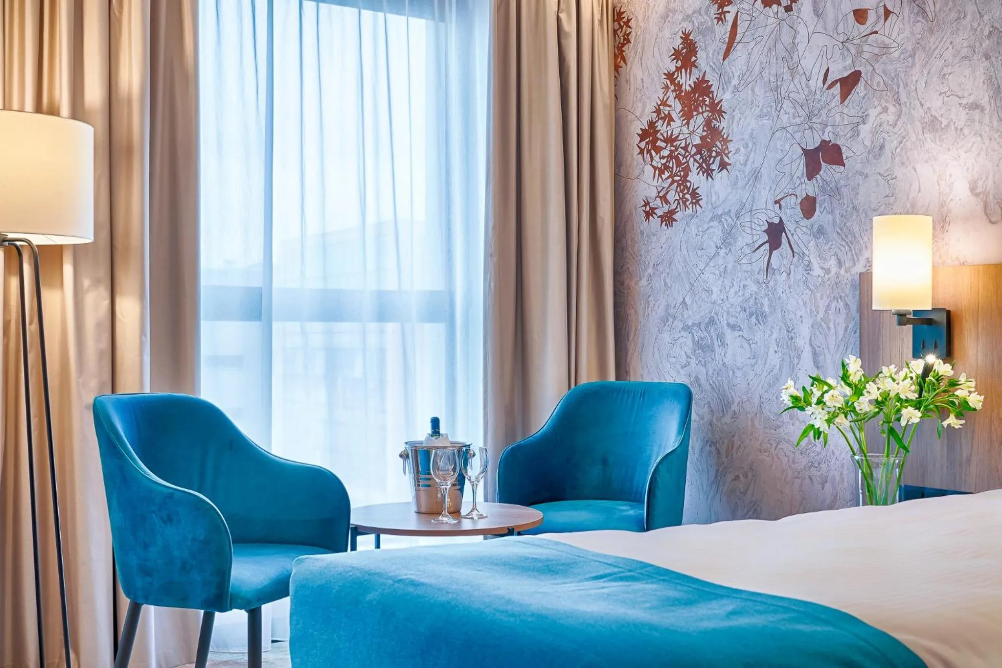 Bedroom, Bed in Focus Hotel Premium Warszawa