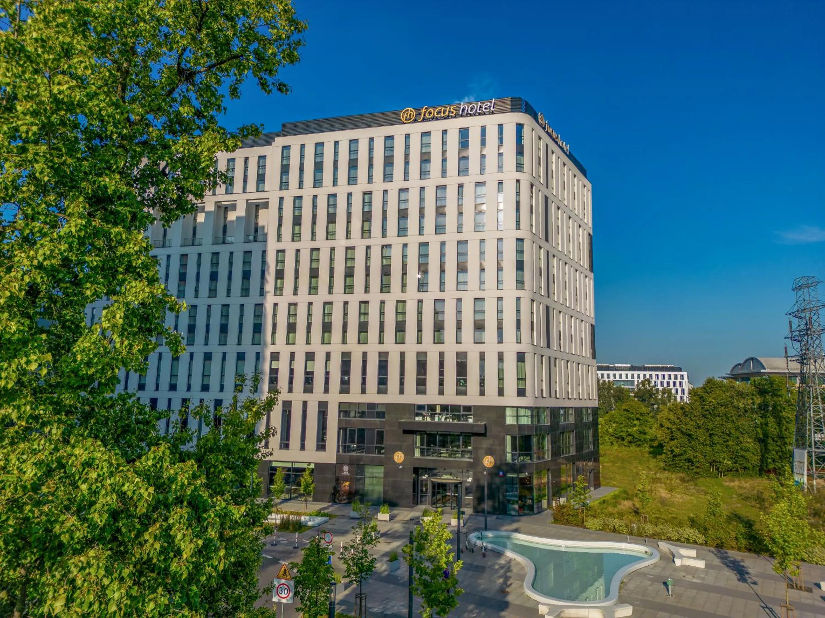 Property building in Focus Hotel Premium Warszawa