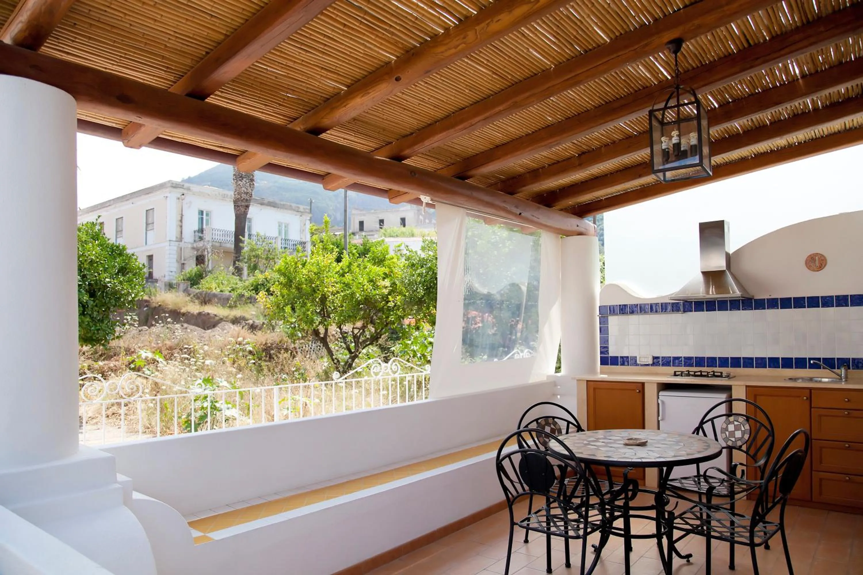 Balcony/Terrace in Hotel Residence Mendolita