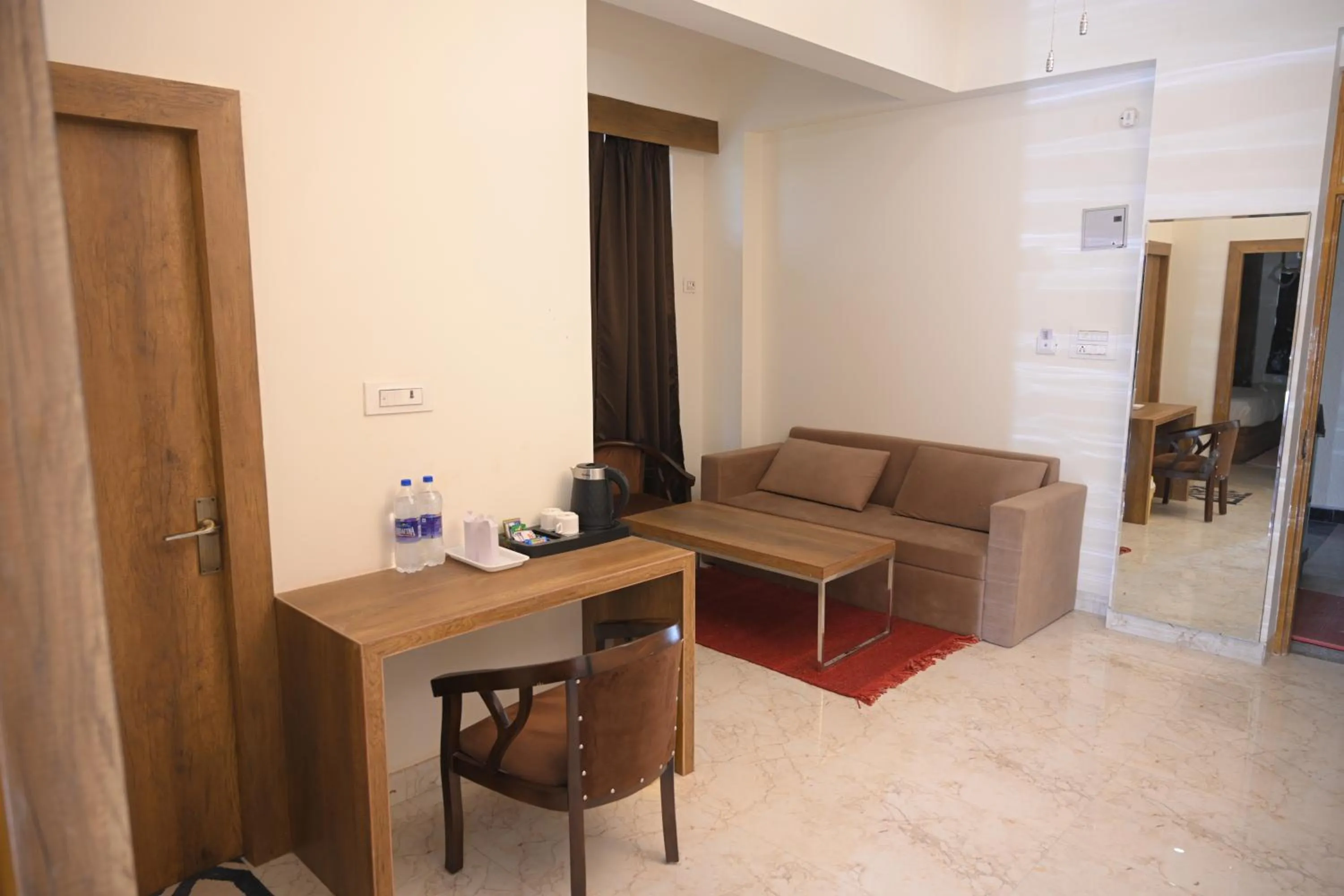 Living room in The Govindam Resort