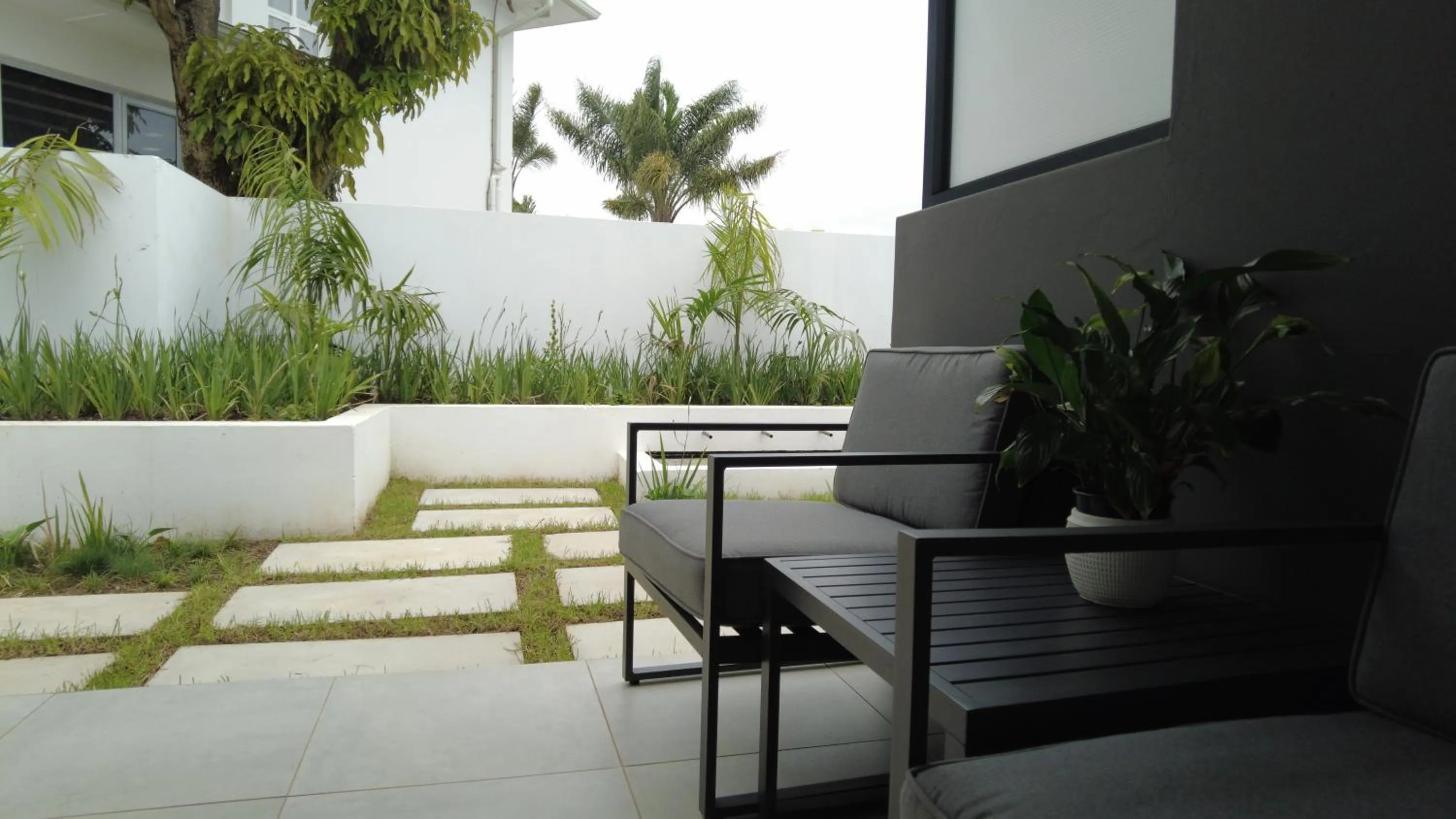 Garden view in The Executive Bed and Breakfast