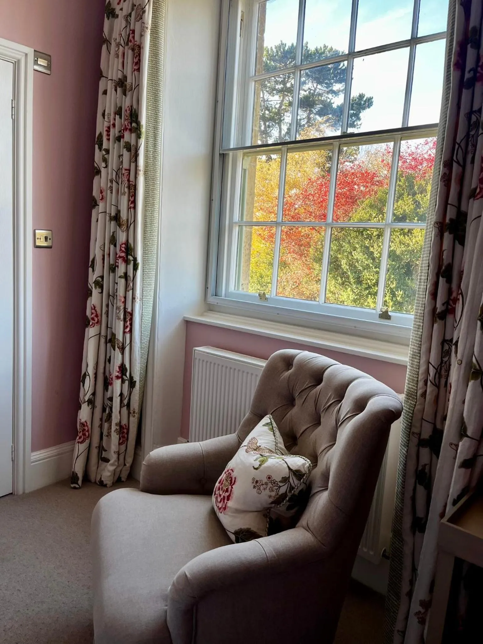 Seating area in The Seagrave Arms