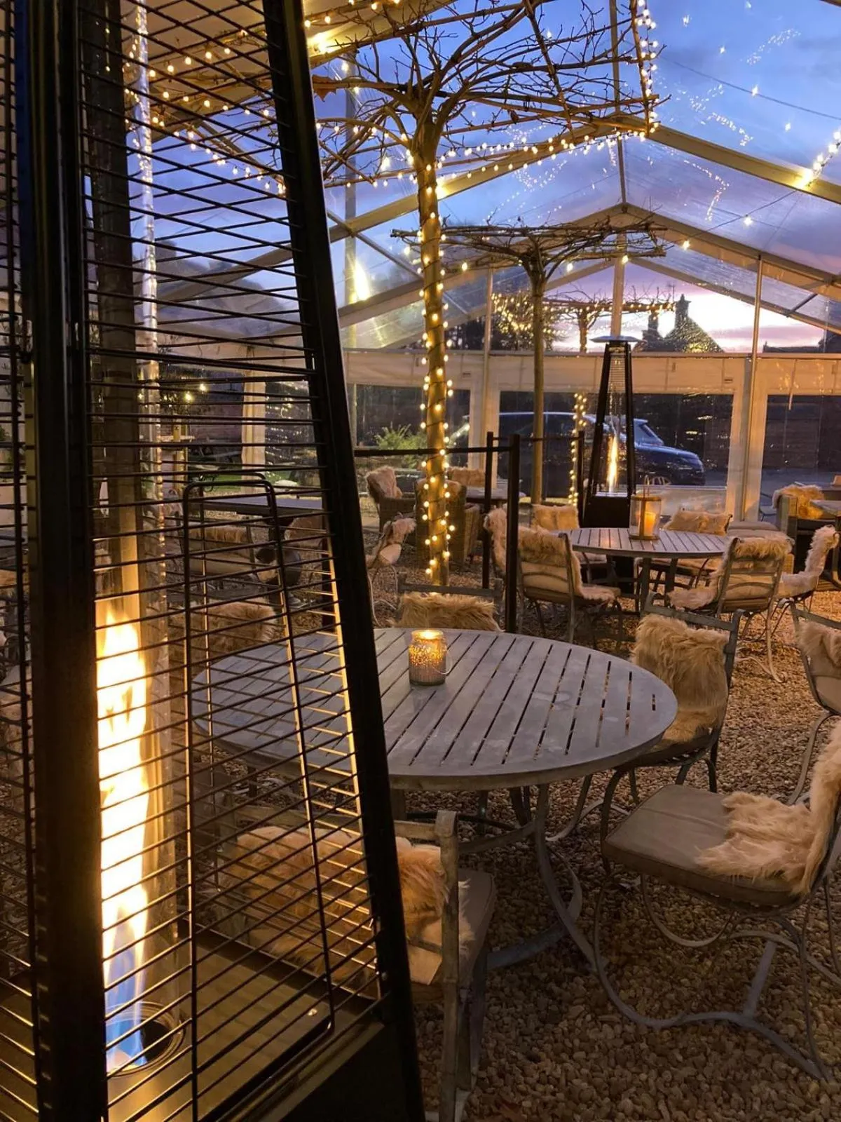 Garden in The Seagrave Arms