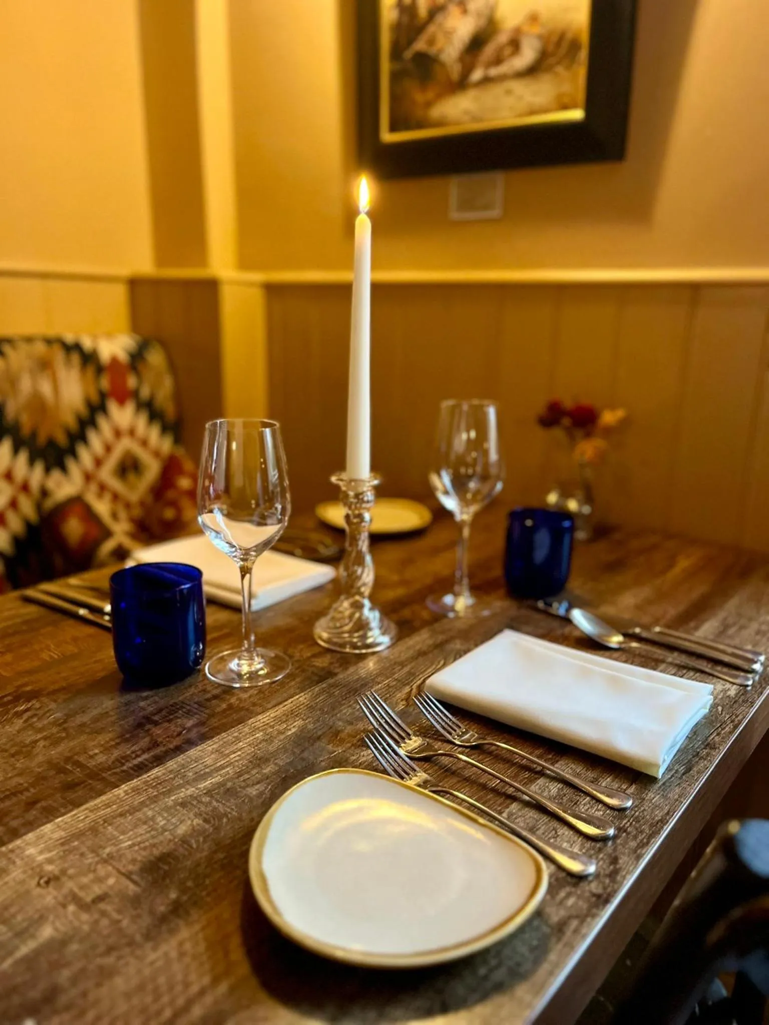 Dining area in The Seagrave Arms