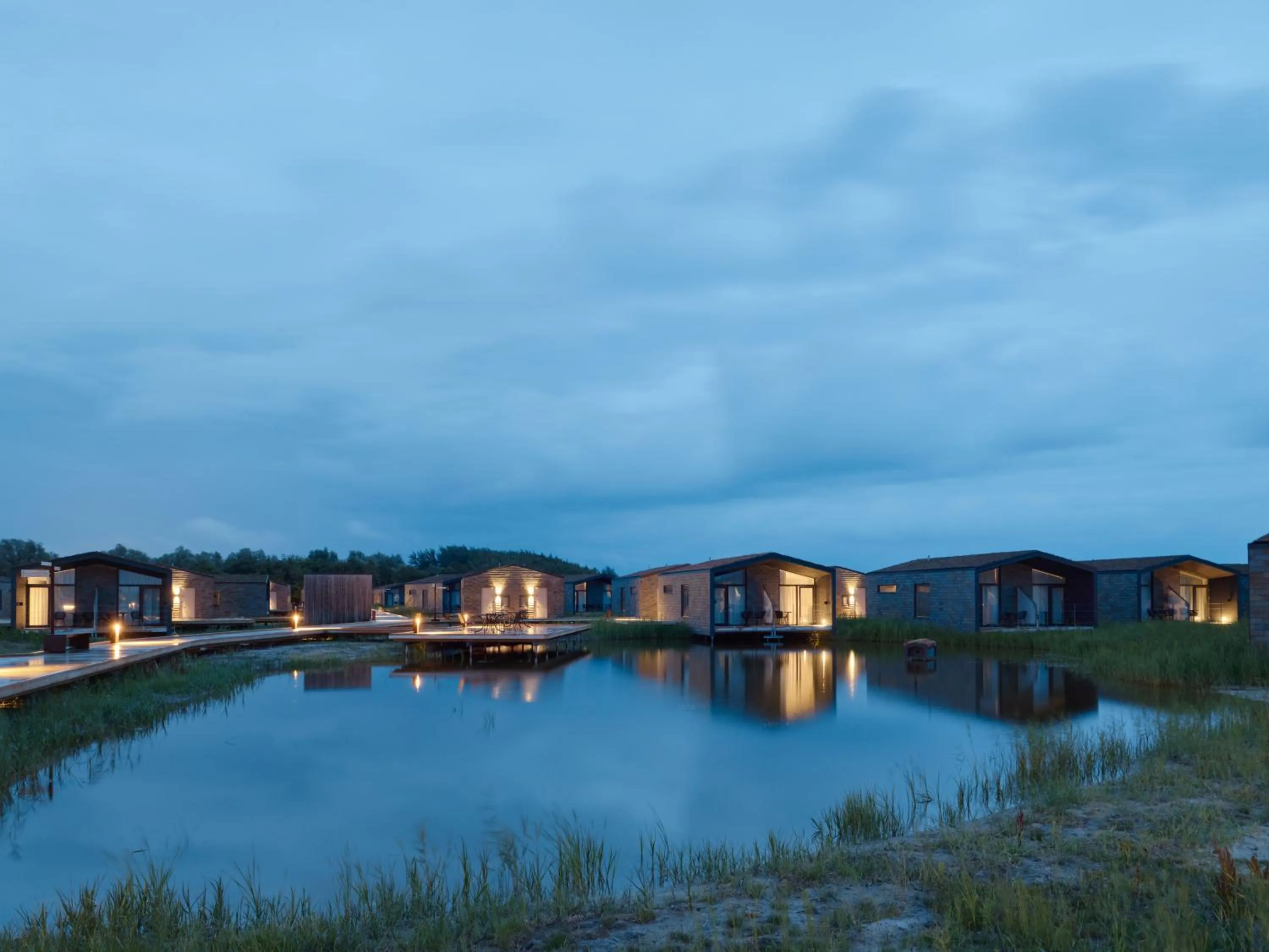 Property building in Hages Badehotel