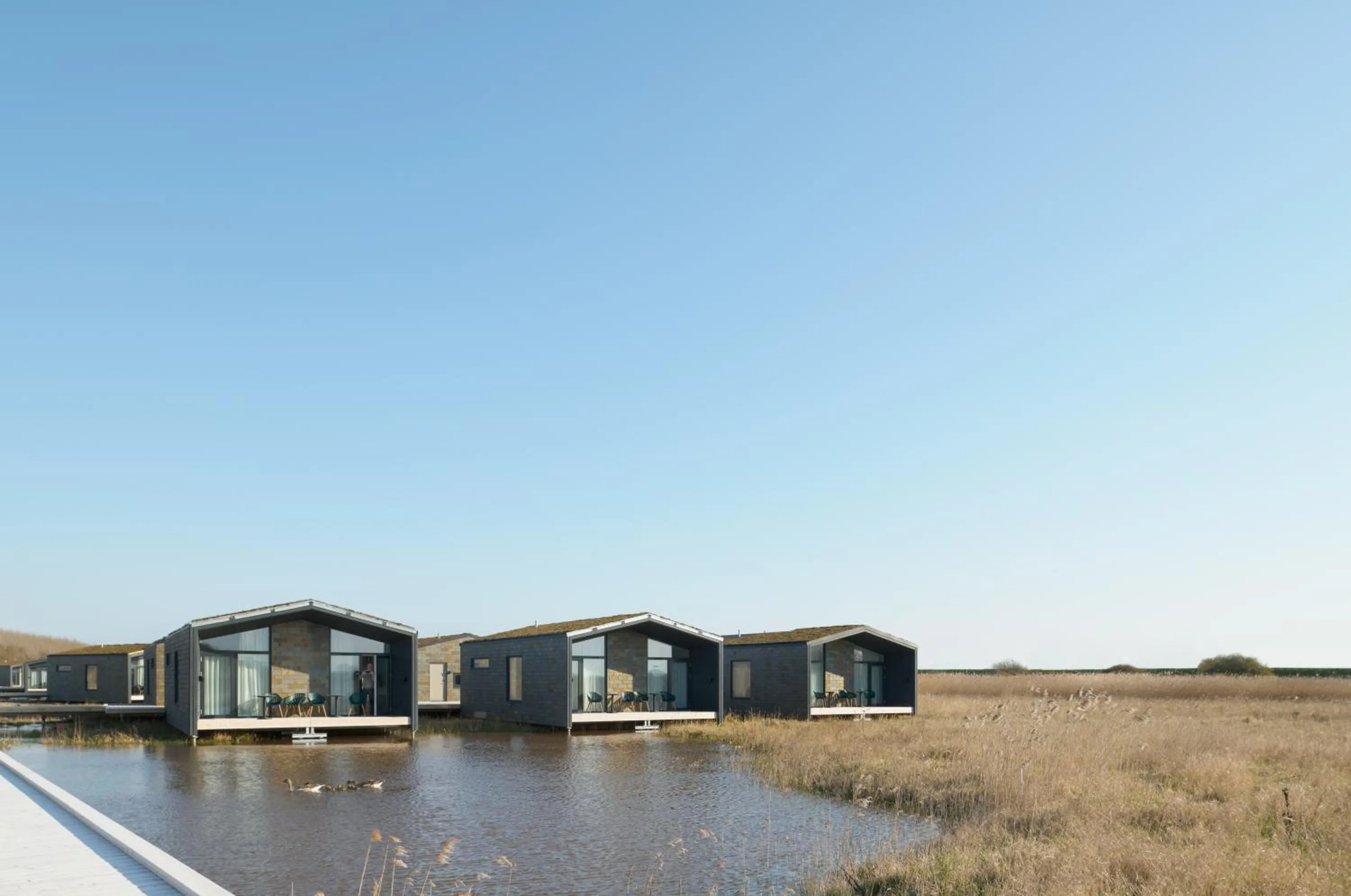 Property building in Hages Badehotel