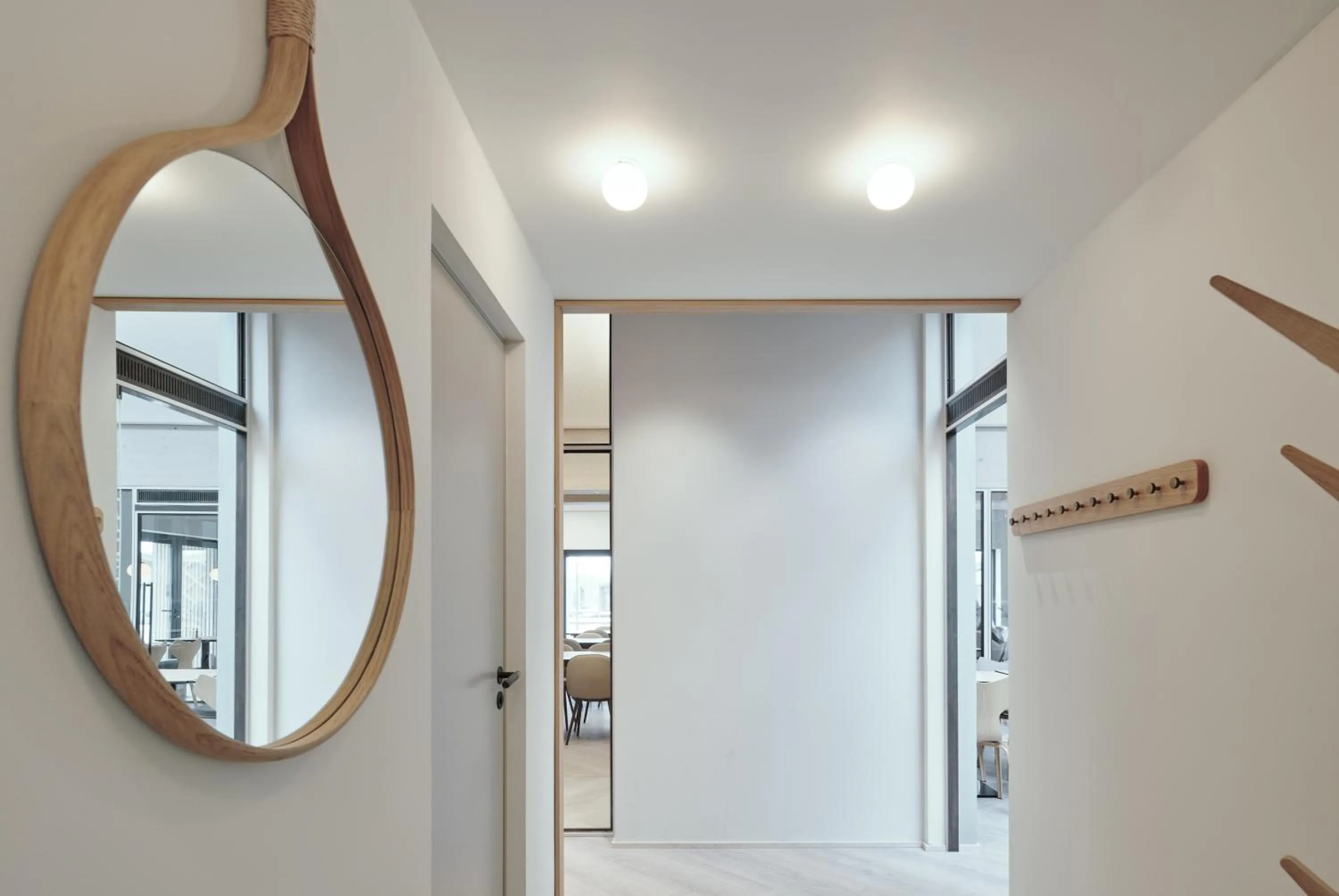 Lobby or reception in Hages Badehotel