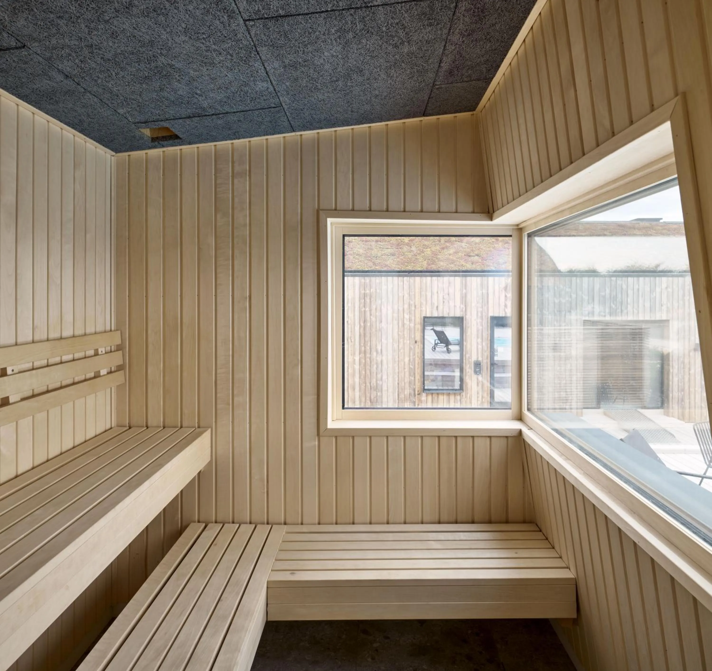 Sauna in Hages Badehotel