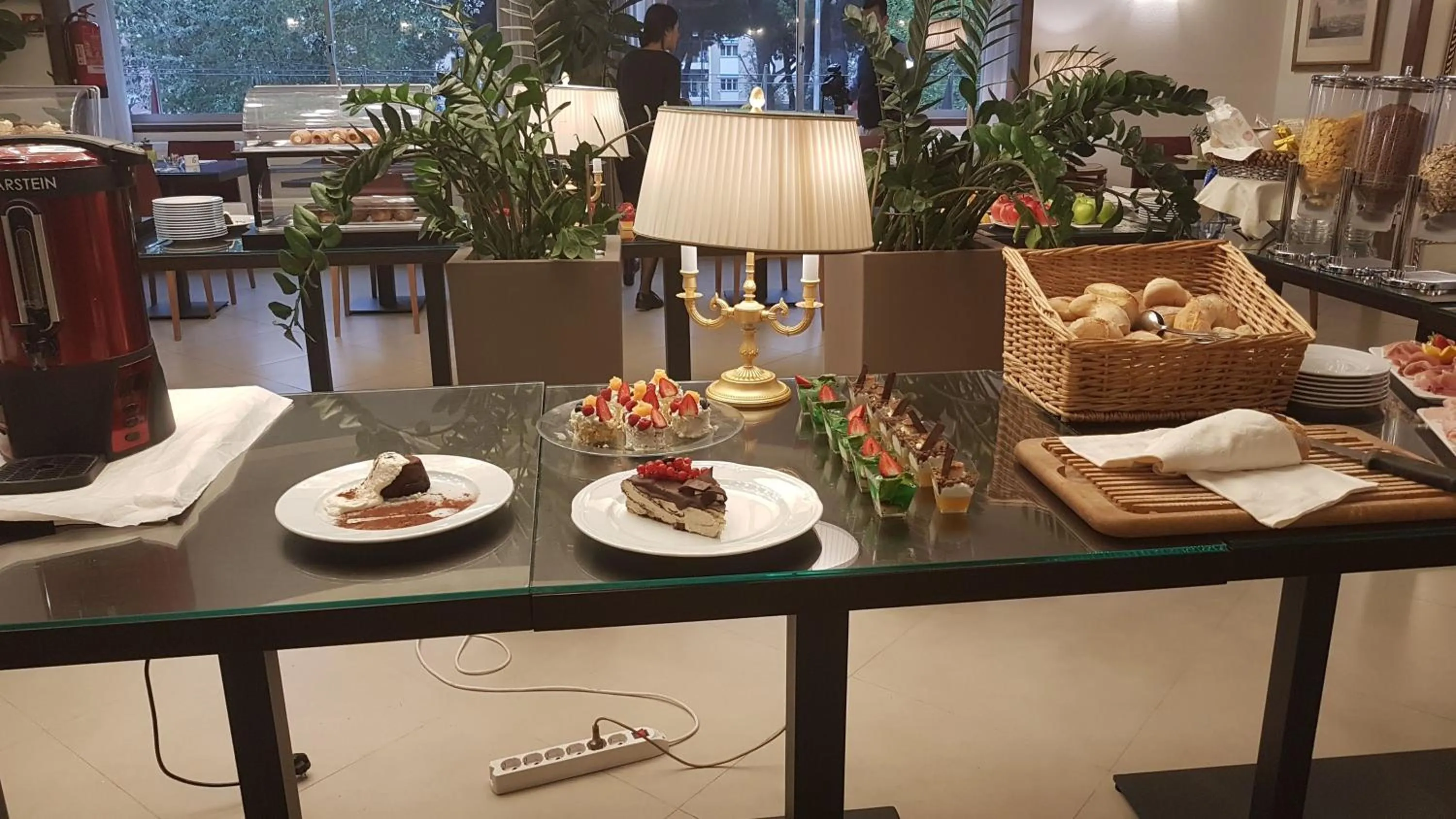 Decorative detail in Hotel Royal Palace