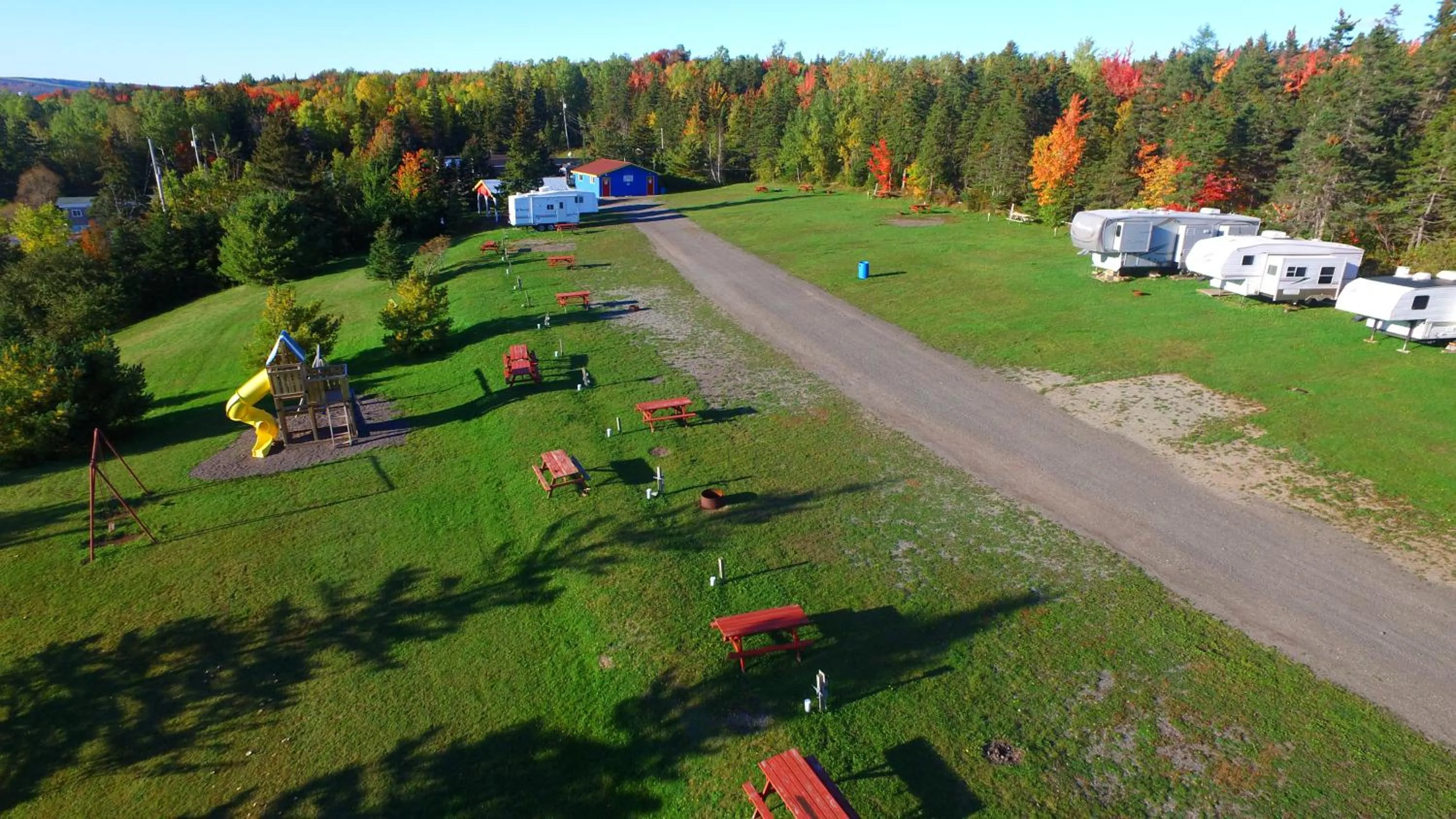 Bird's eye view in Oasis Motel