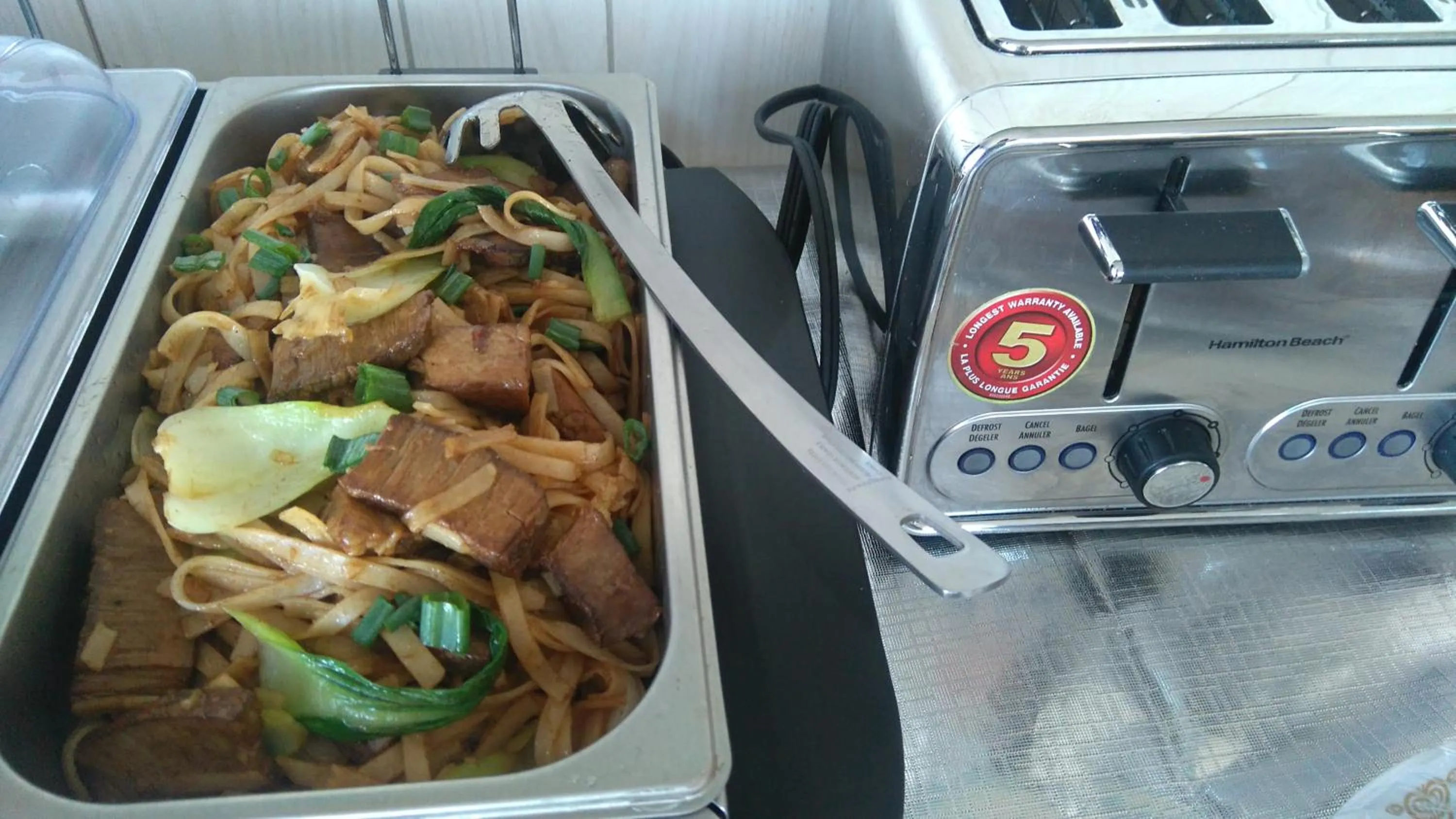 Food close-up in Oasis Motel