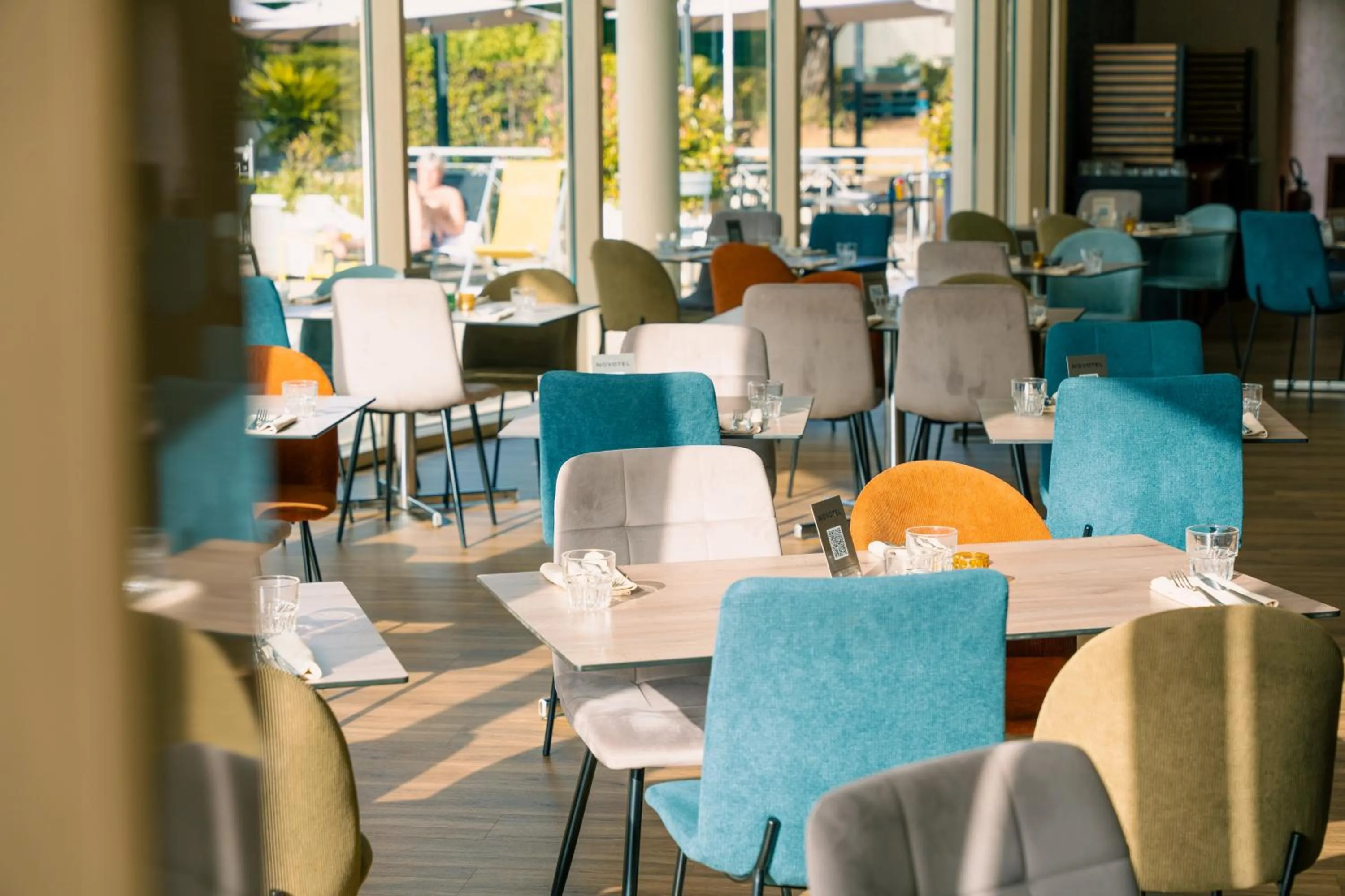 Restaurant/places to eat in Novotel Roma Est