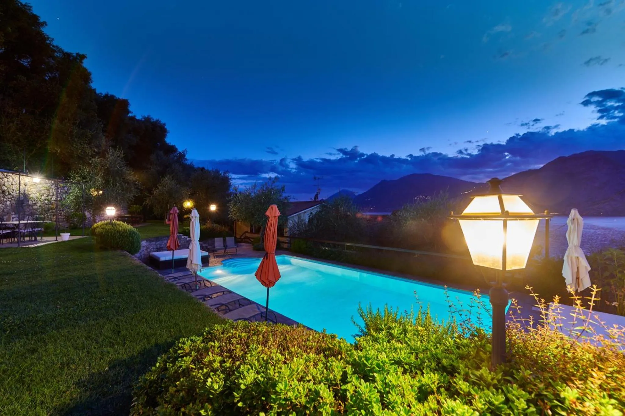 Pool view in Residence Mariù