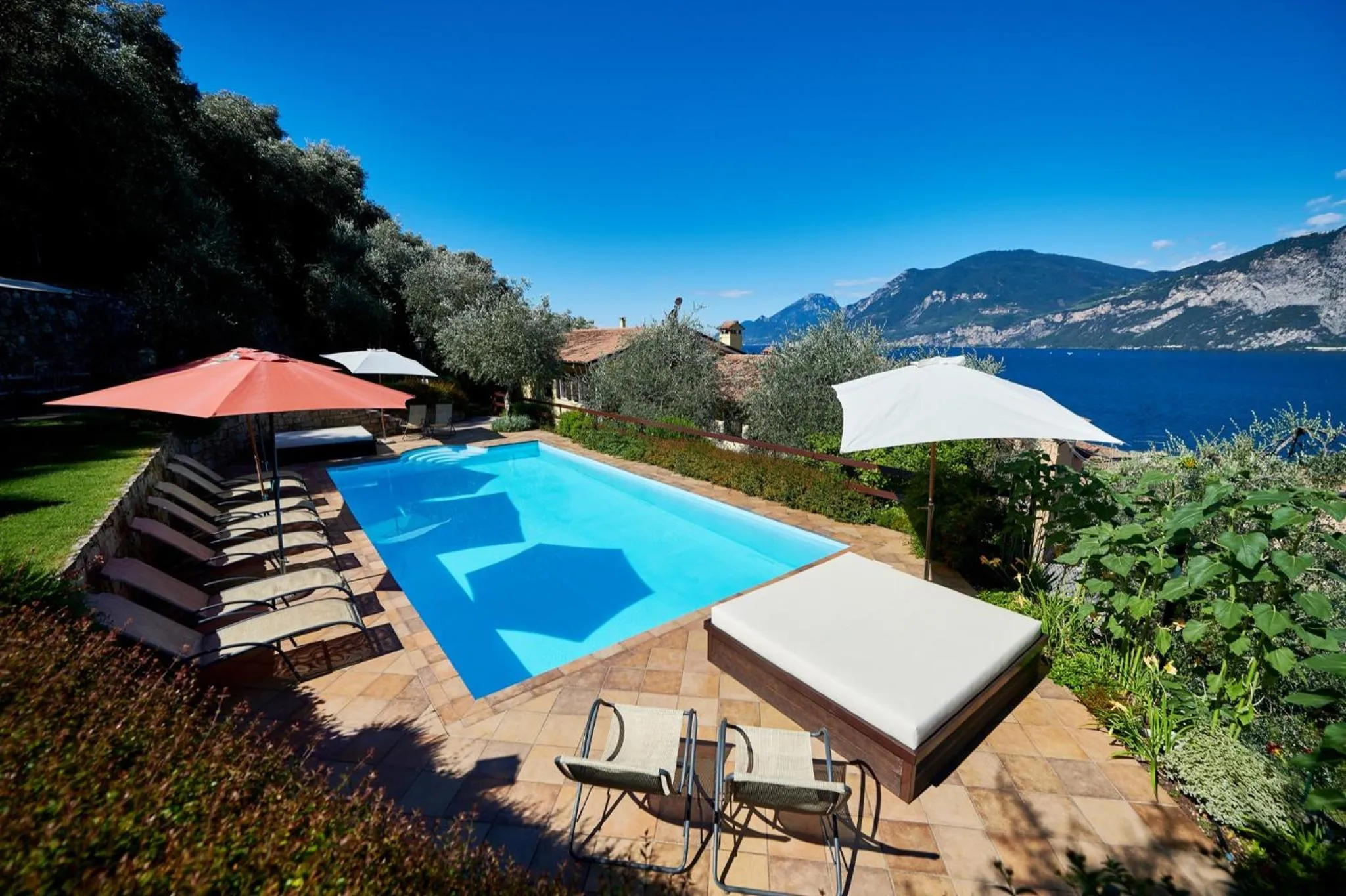 Pool view in Residence Mariù