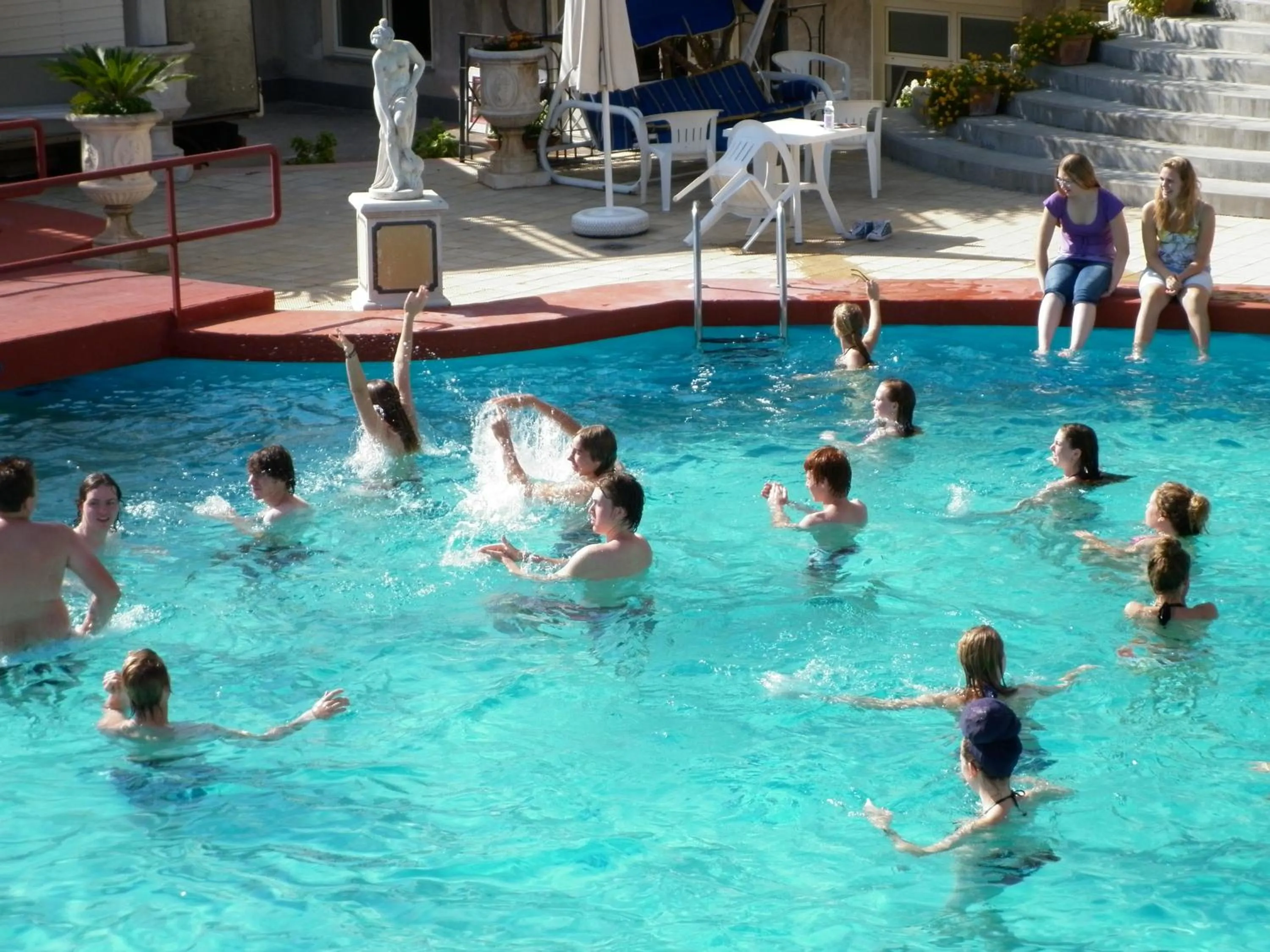 People in Villa Dei Misteri