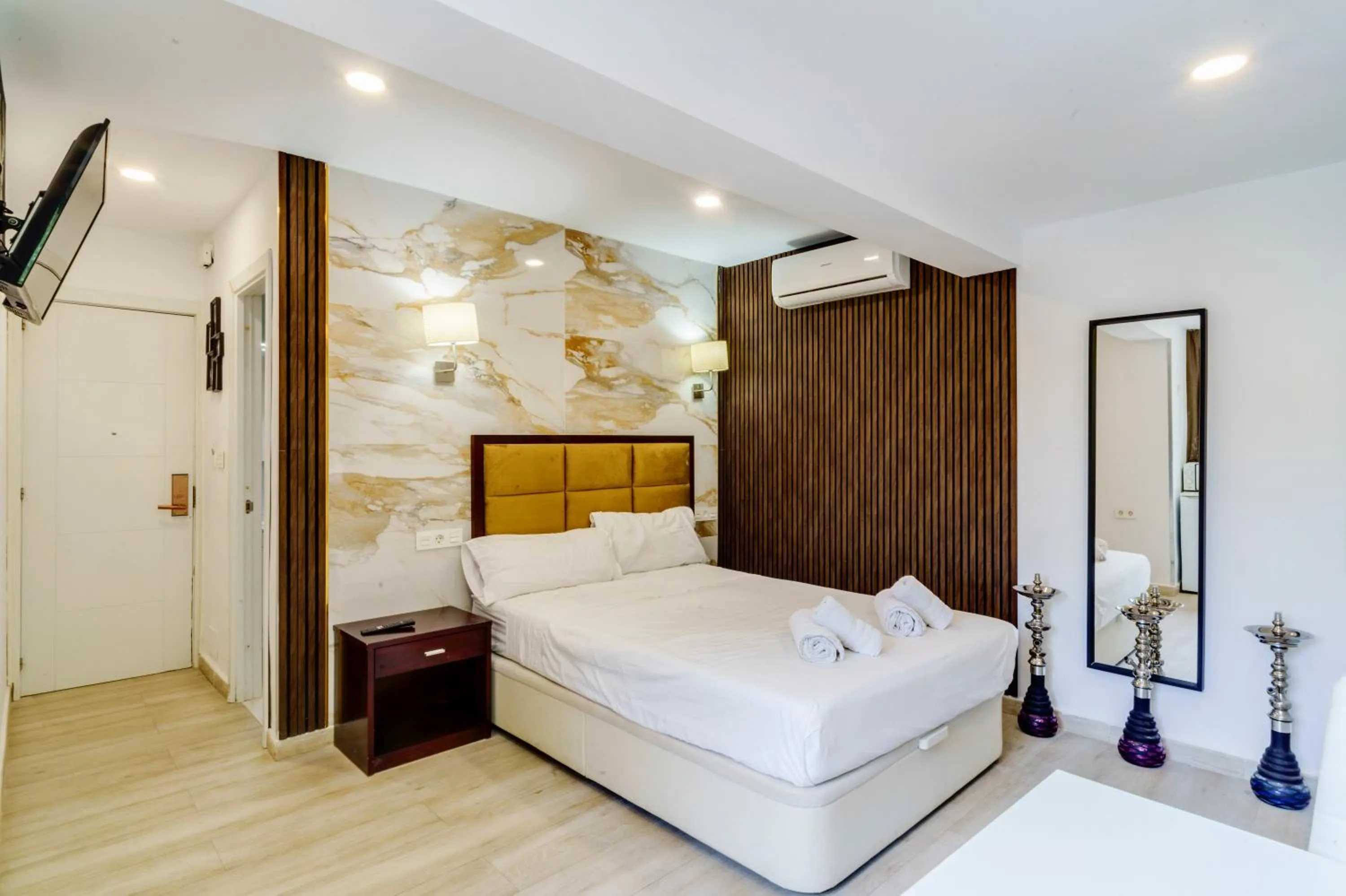 Bed in Villa Costa Marbella