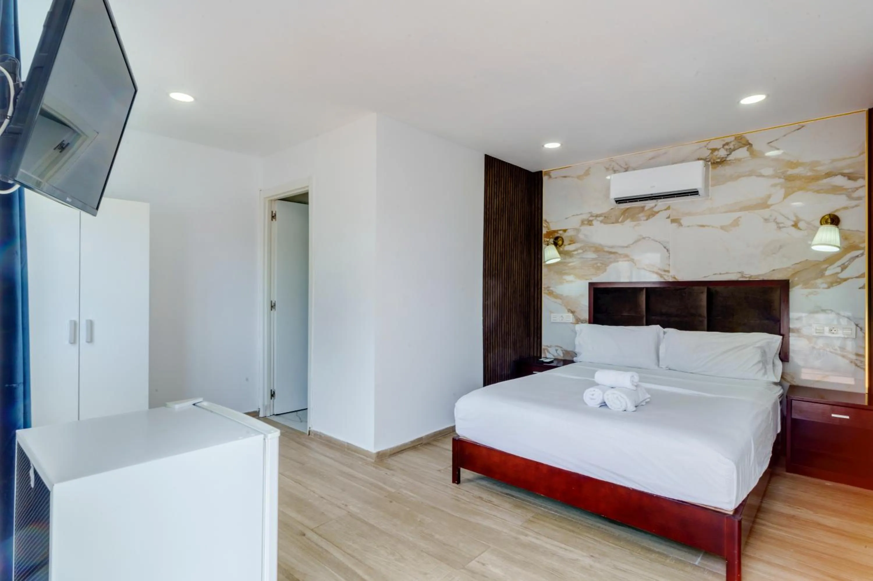 Bed in Villa Costa Marbella