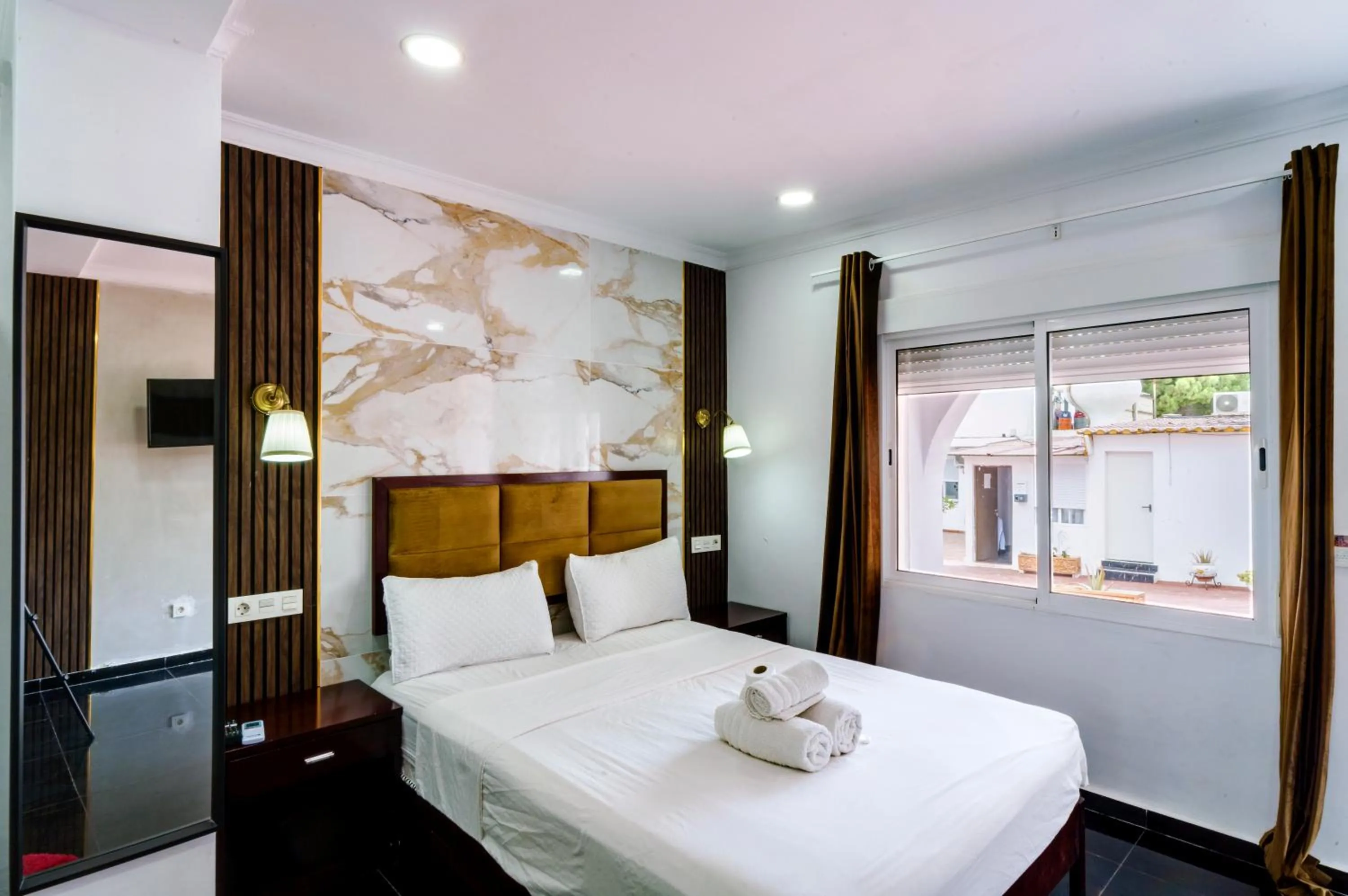 Bed in Villa Costa Marbella