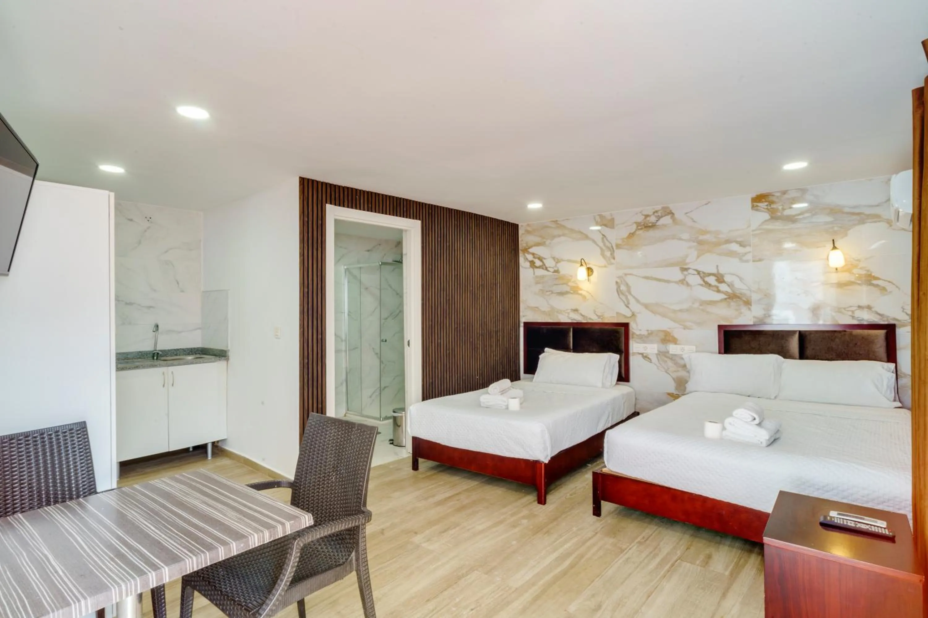 Bed in Villa Costa Marbella