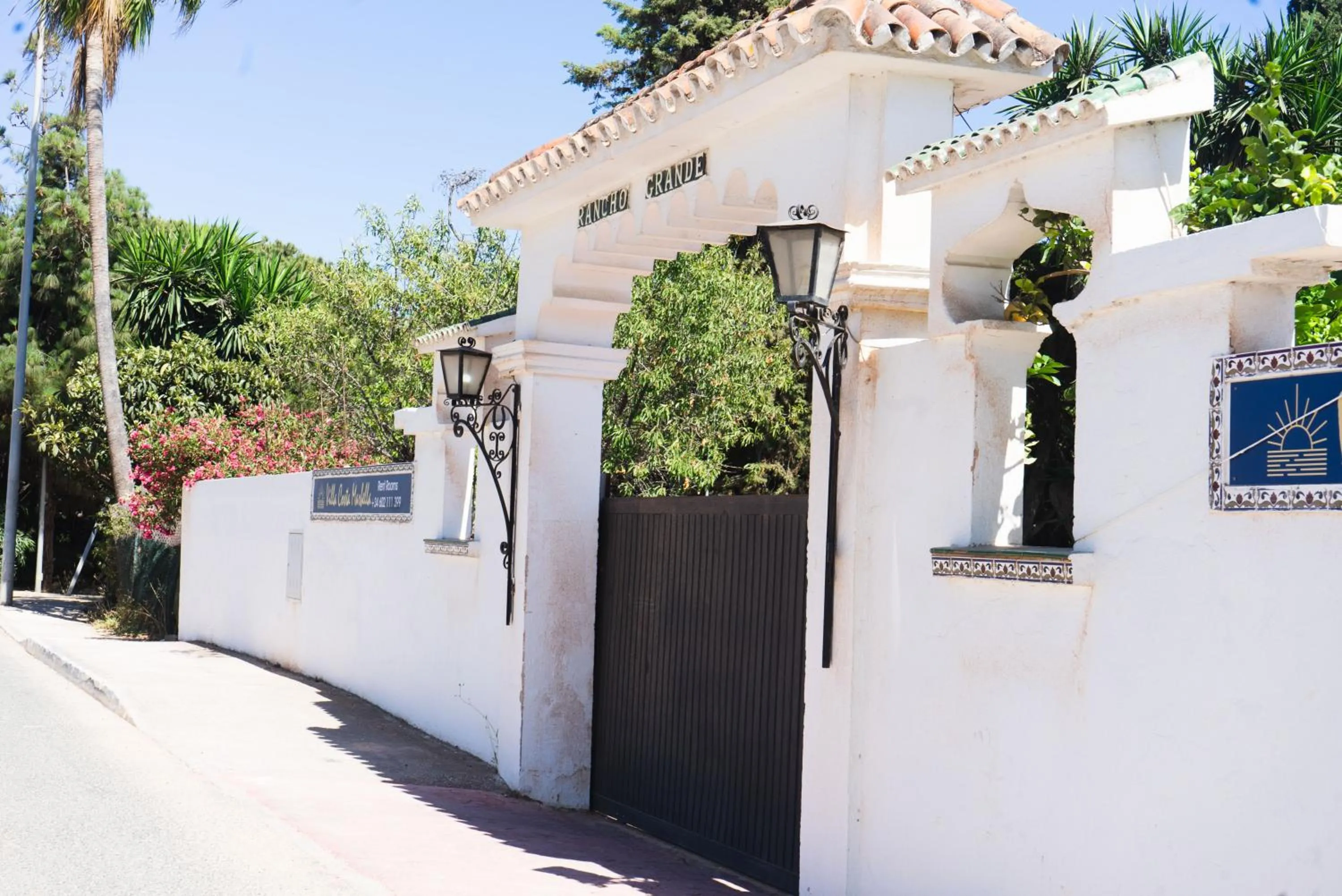 Facade/entrance in Villa Costa Marbella
