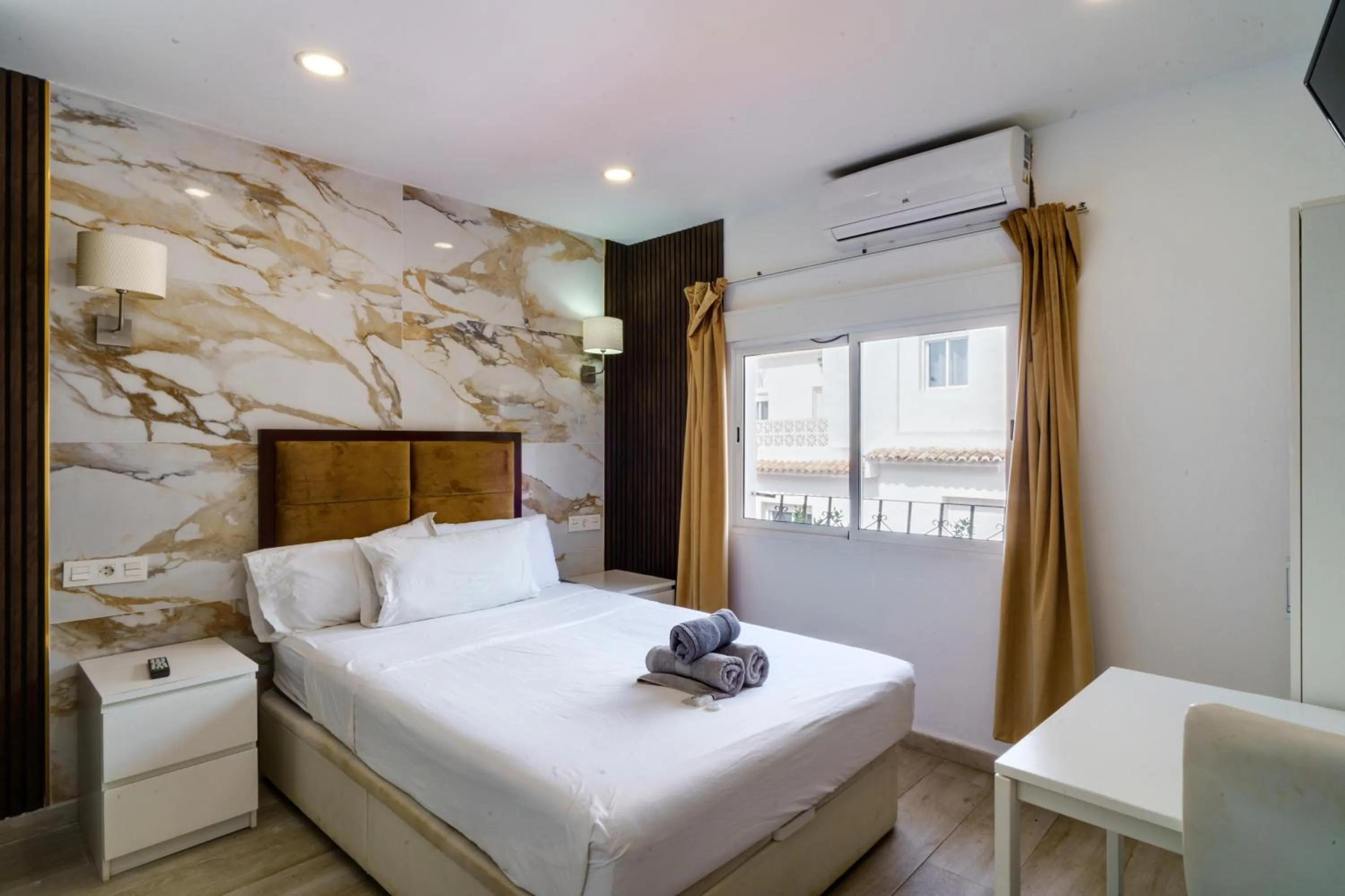 Bed in Villa Costa Marbella