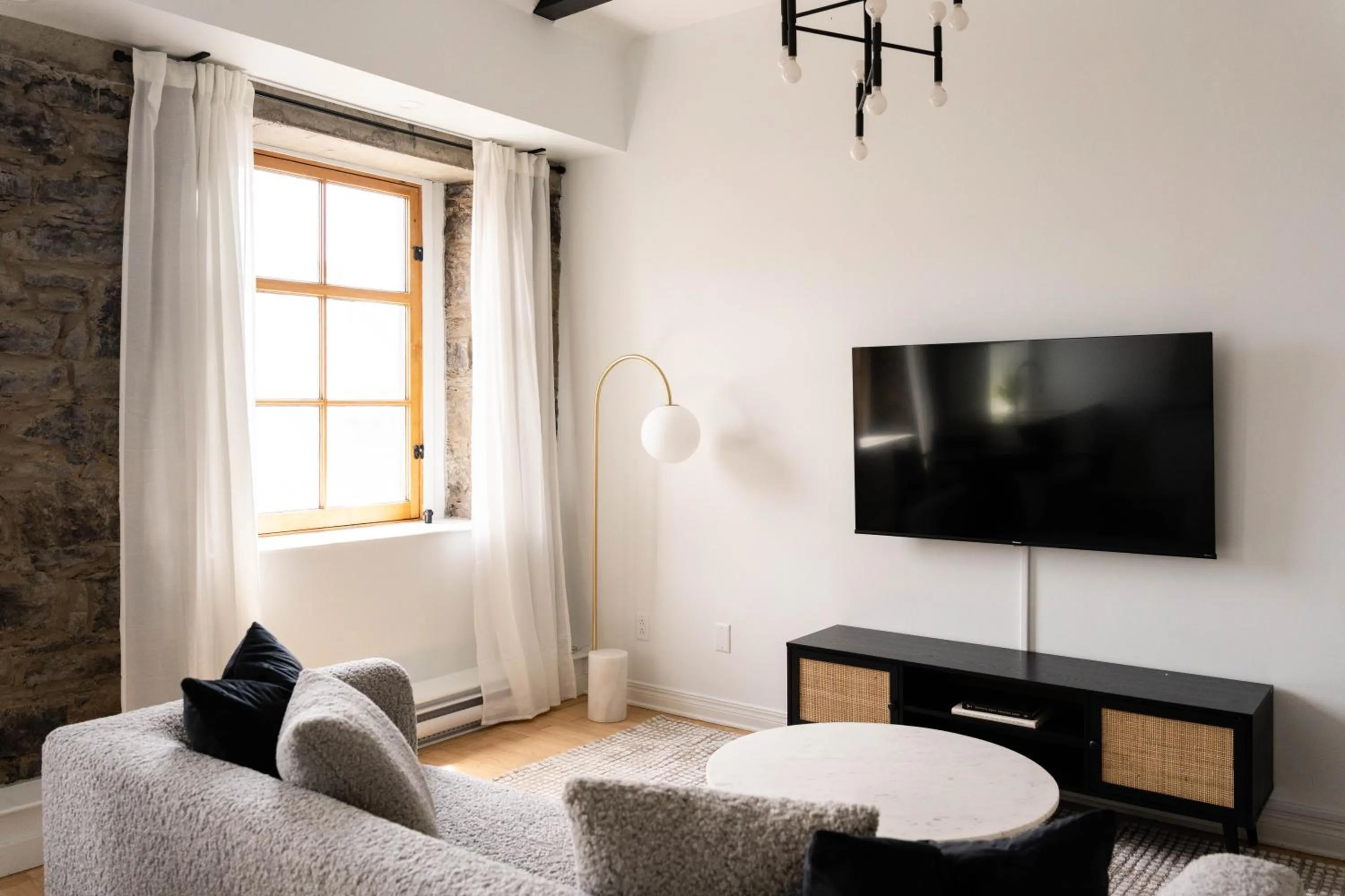 Living room in Maison Rasco by Luxury In Transit