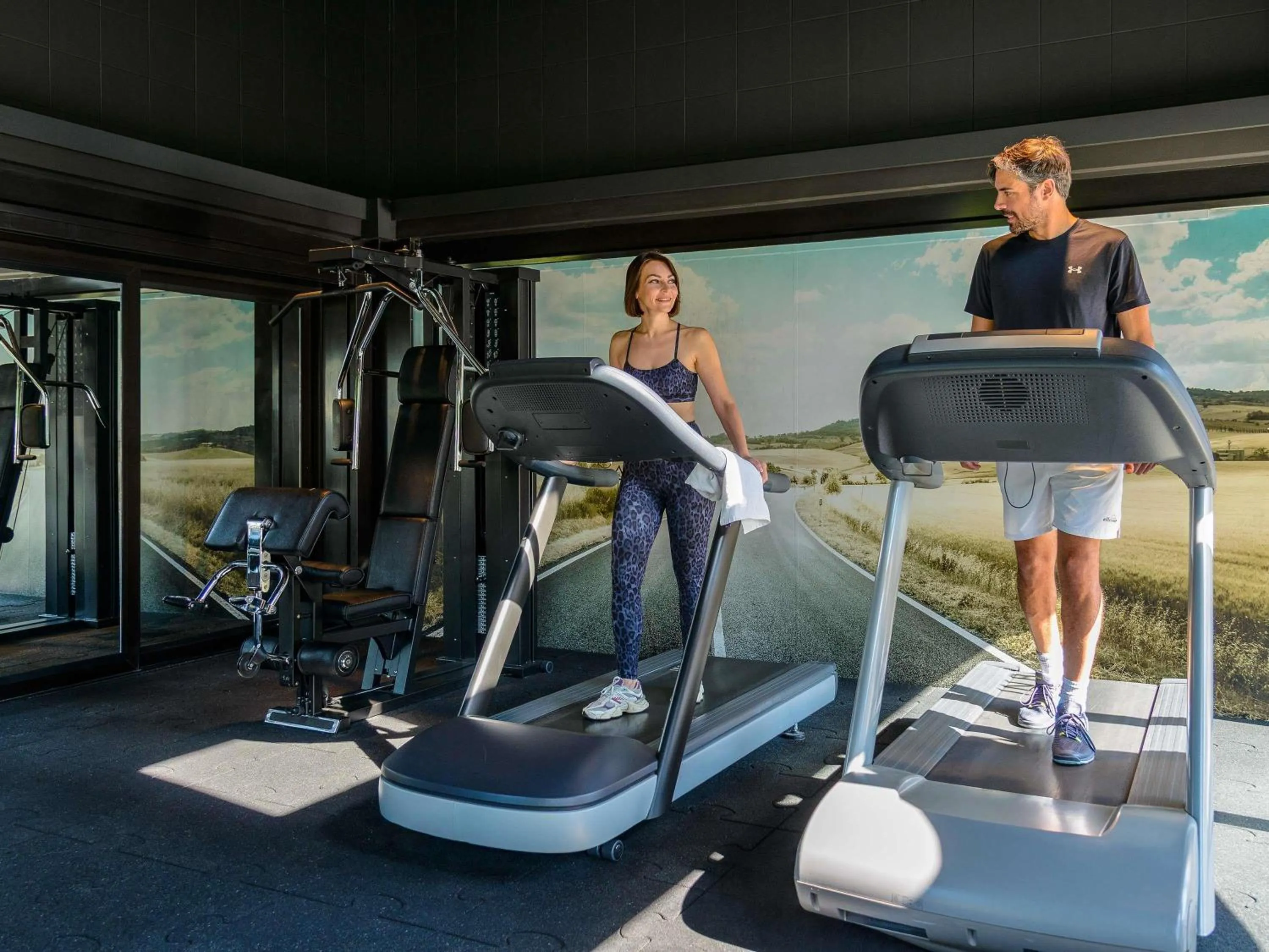 Fitness centre/facilities in Novotel Milano Linate Aeroporto