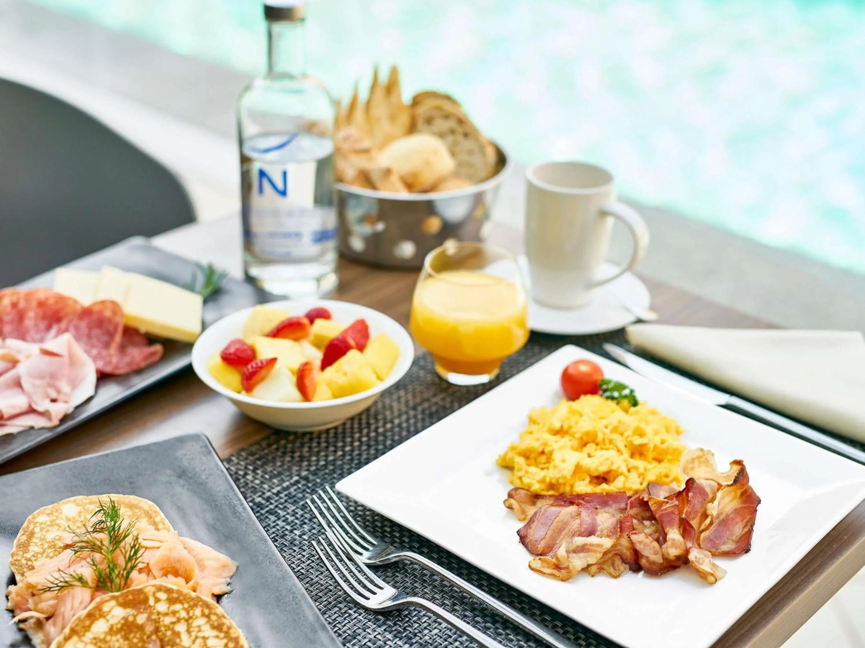 Breakfast in Novotel Milano Linate Aeroporto