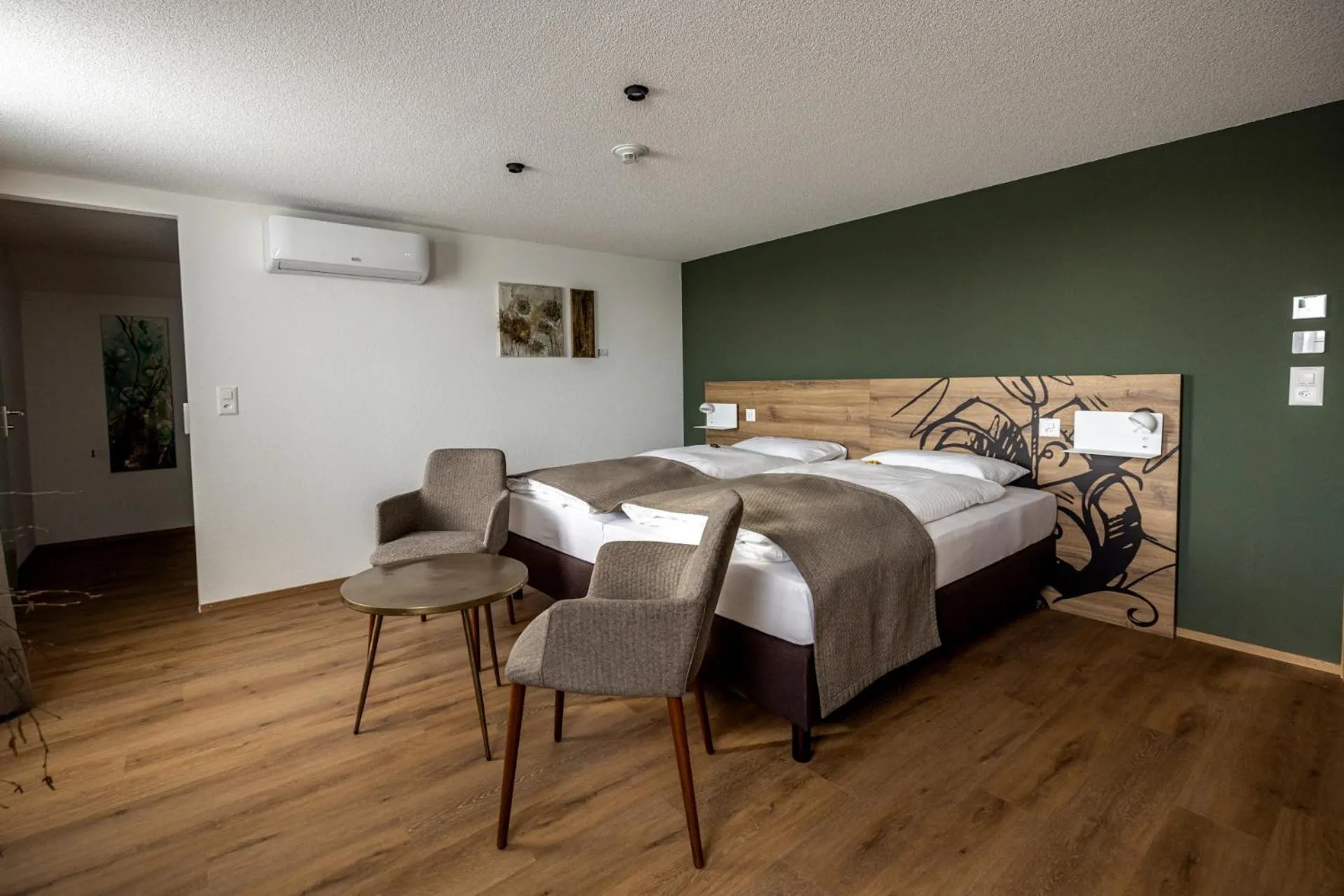 Bed in Hotel & Restaurant Bären