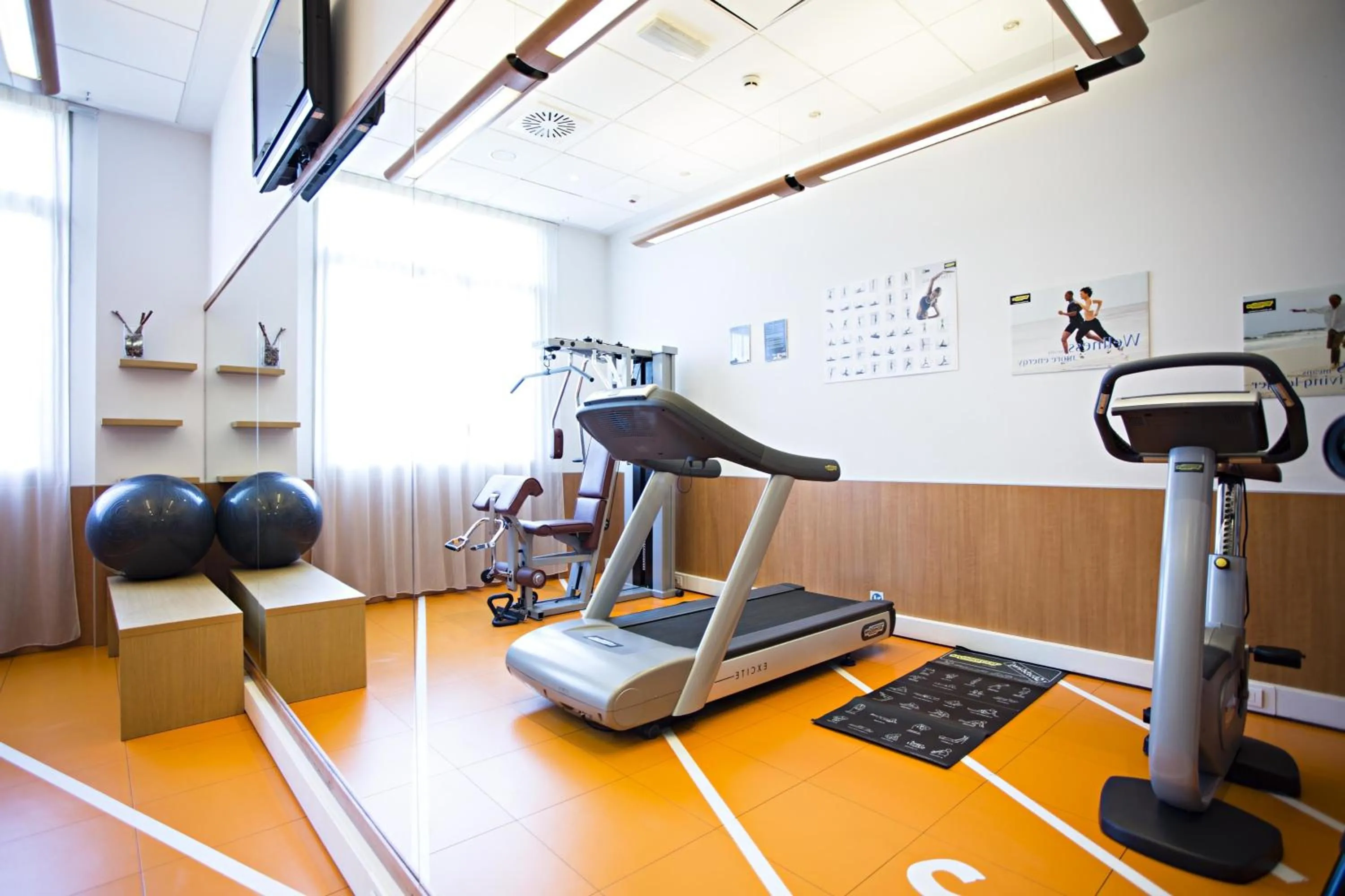 Fitness centre/facilities in Novotel Torino Corso Giulio Cesare