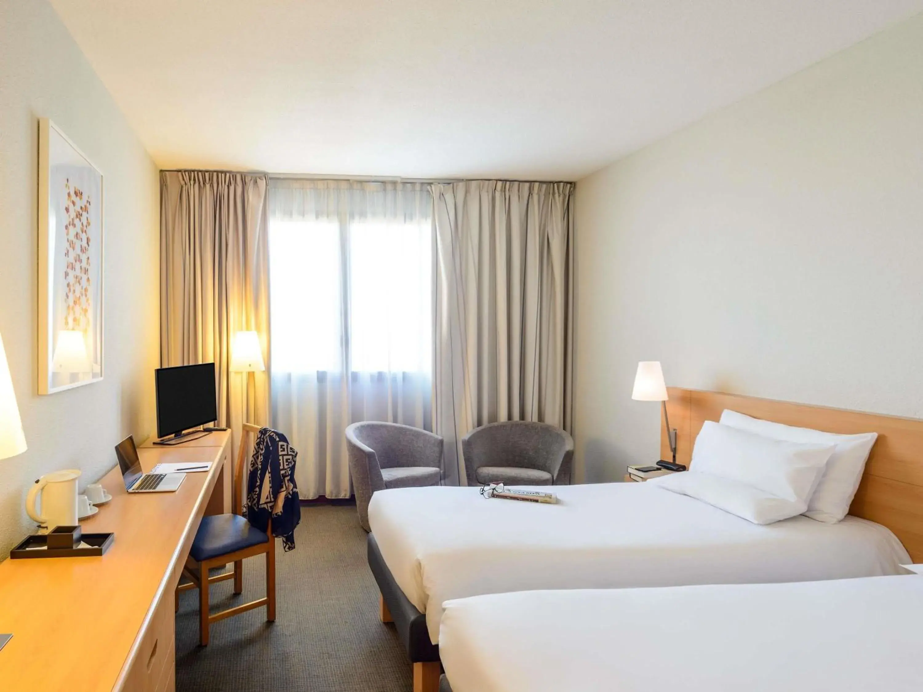 Twin Room in Novotel Torino Corso Giulio Cesare Twin Room in Novotel Torino Corso Giulio Cesare