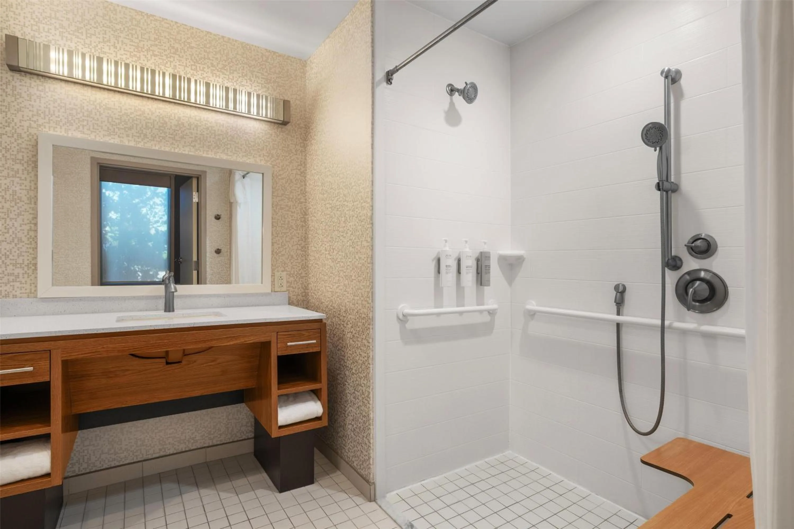 Bathroom in Home2 Suites by Hilton Baltimore/Aberdeen MD