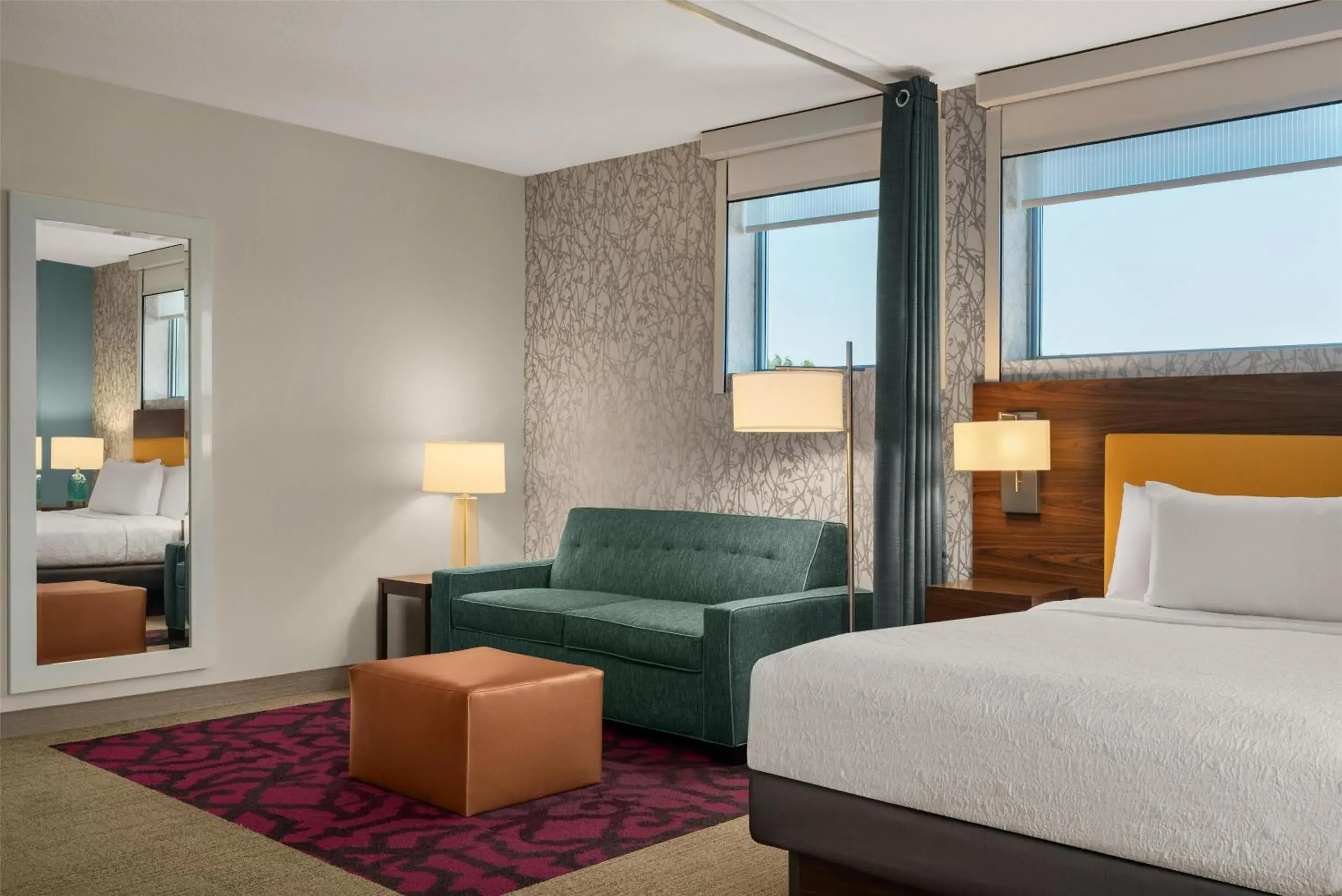 Queen Studio with Roll-In Shower - Mobility Access/Non-Smoking in Home2 Suites by Hilton Baltimore/Aberdeen MD Queen Studio with Roll-In Shower - Mobility Access/Non-Smoking in Home2 Suites by Hilton Baltimore/Aberdeen MD