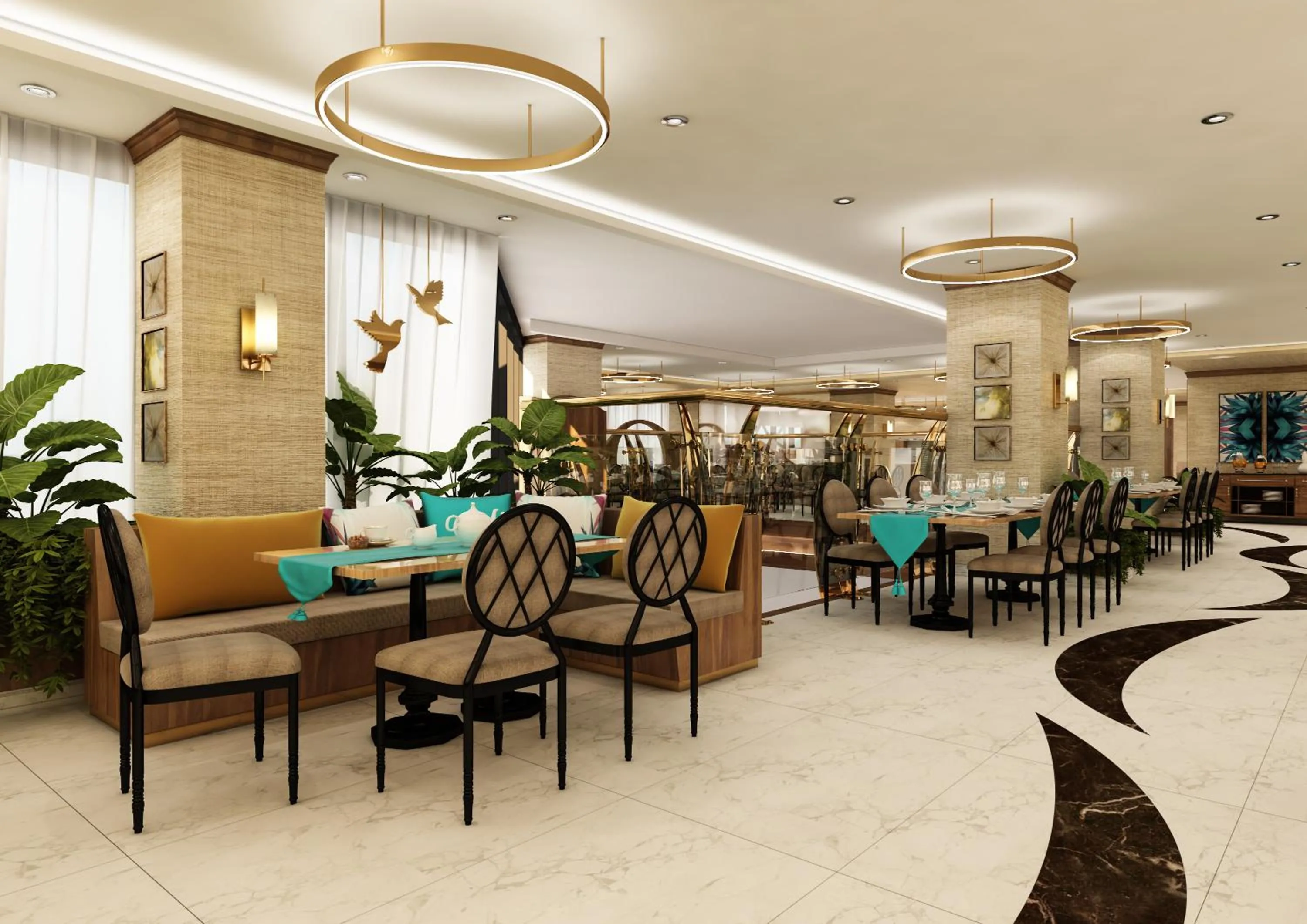 Restaurant/Places to Eat in Warwick Riyadh Al Wezarat