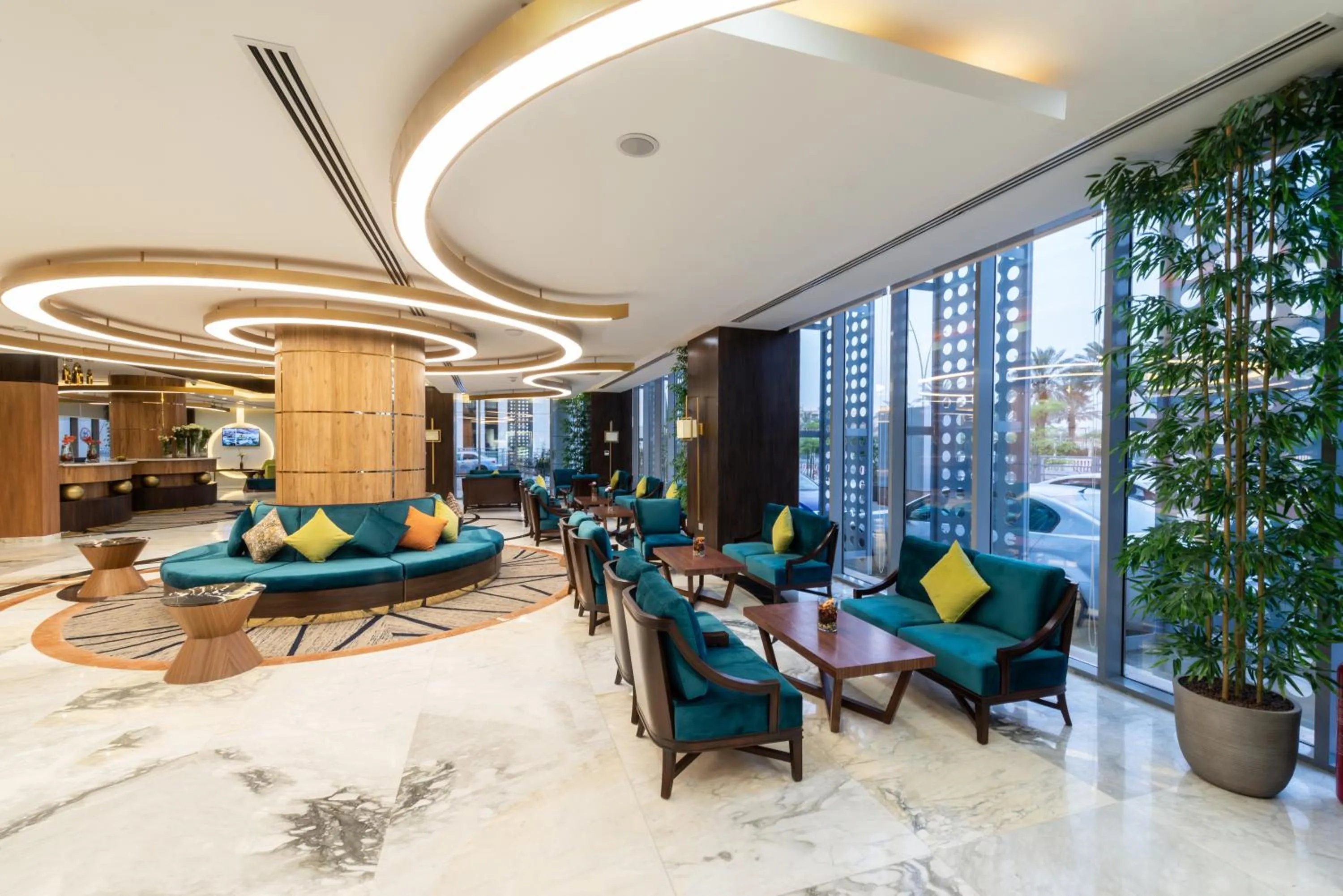 Lobby or reception in Warwick Riyadh Al Wezarat