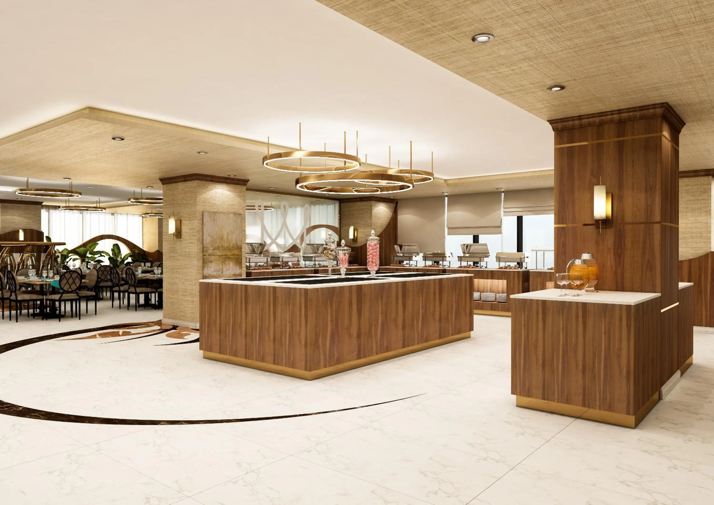 Restaurant/places to eat in Warwick Riyadh Al Wezarat