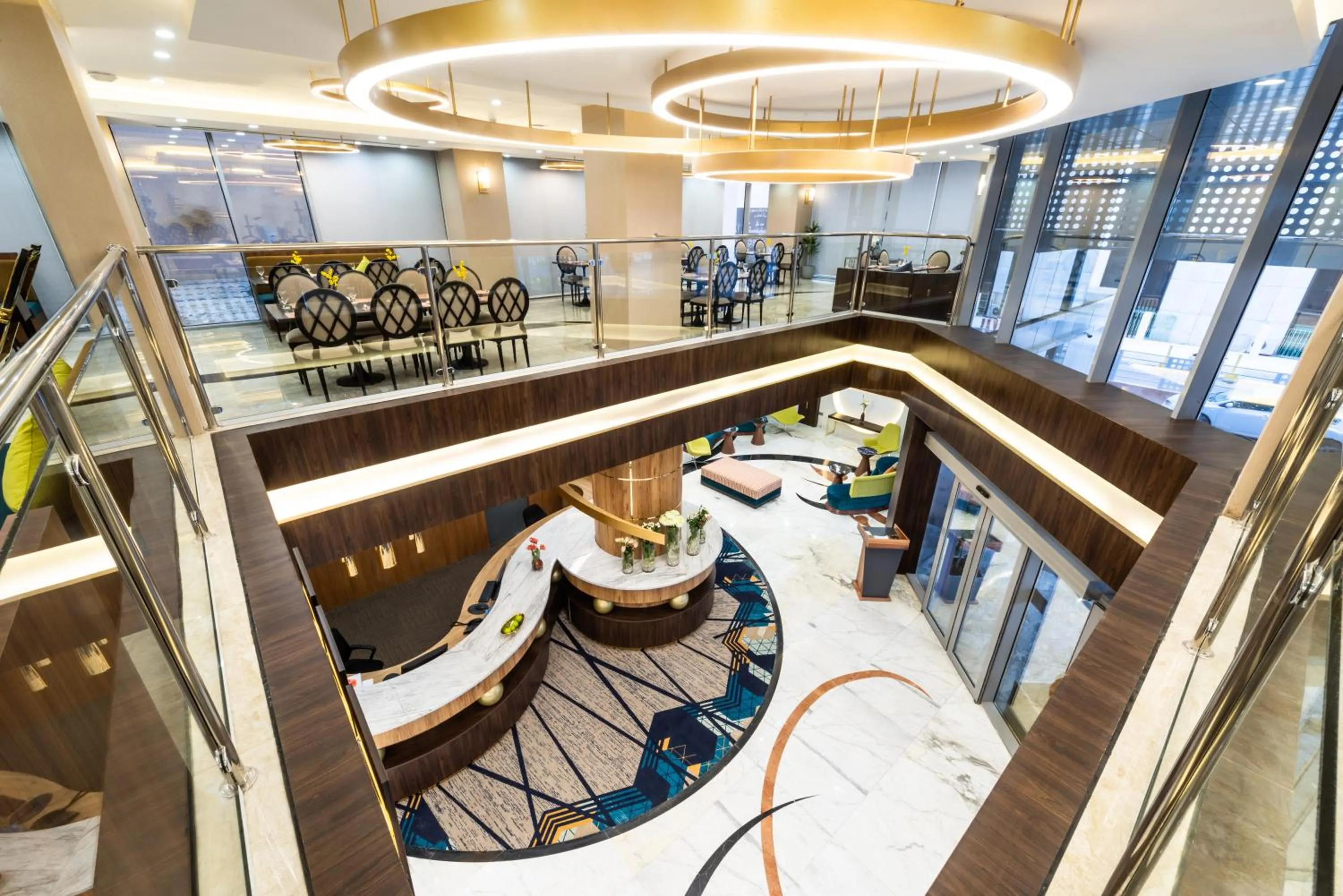 Lobby or reception in Warwick Riyadh Al Wezarat