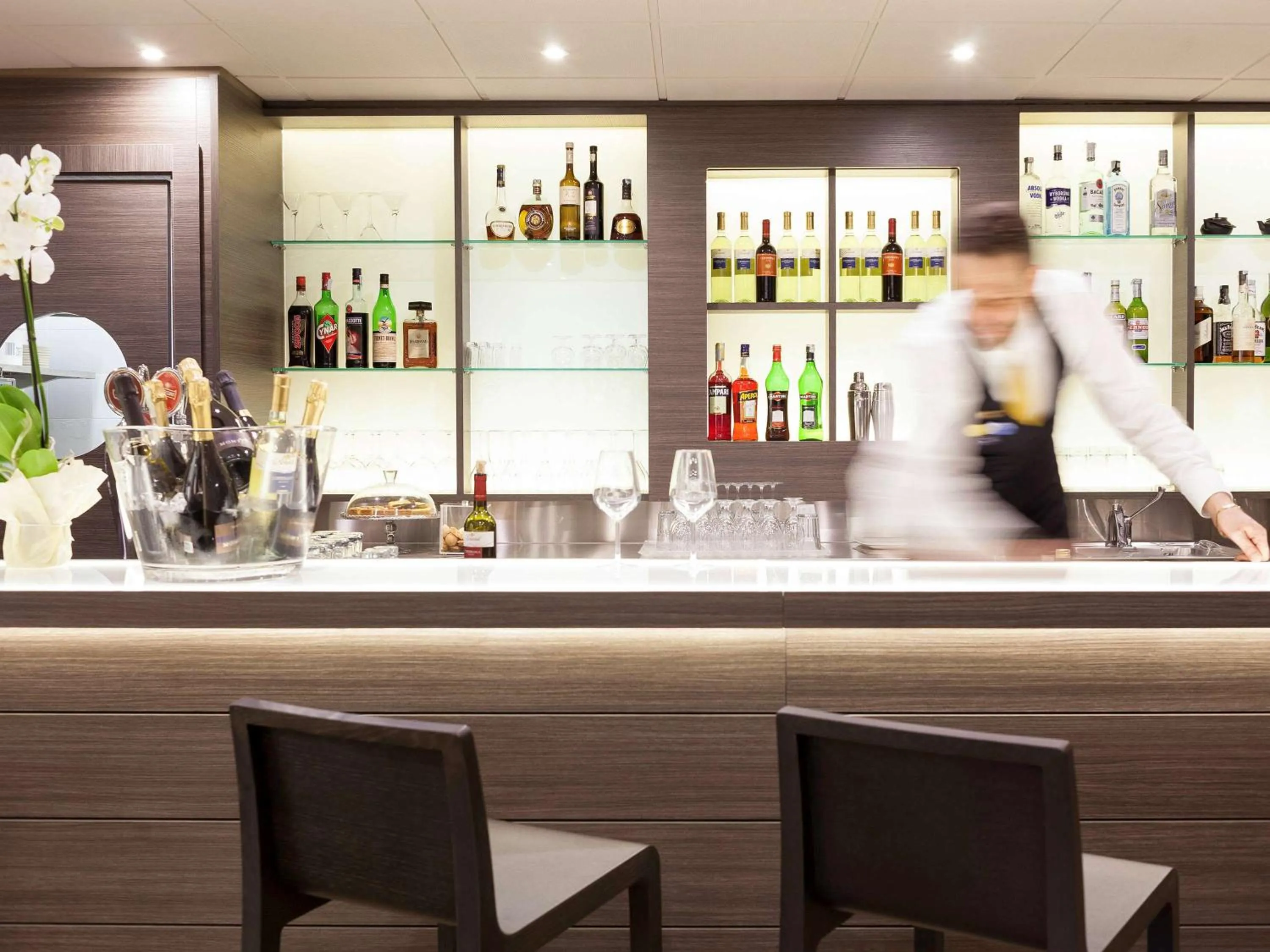 Lounge or bar in Novotel Brescia Due