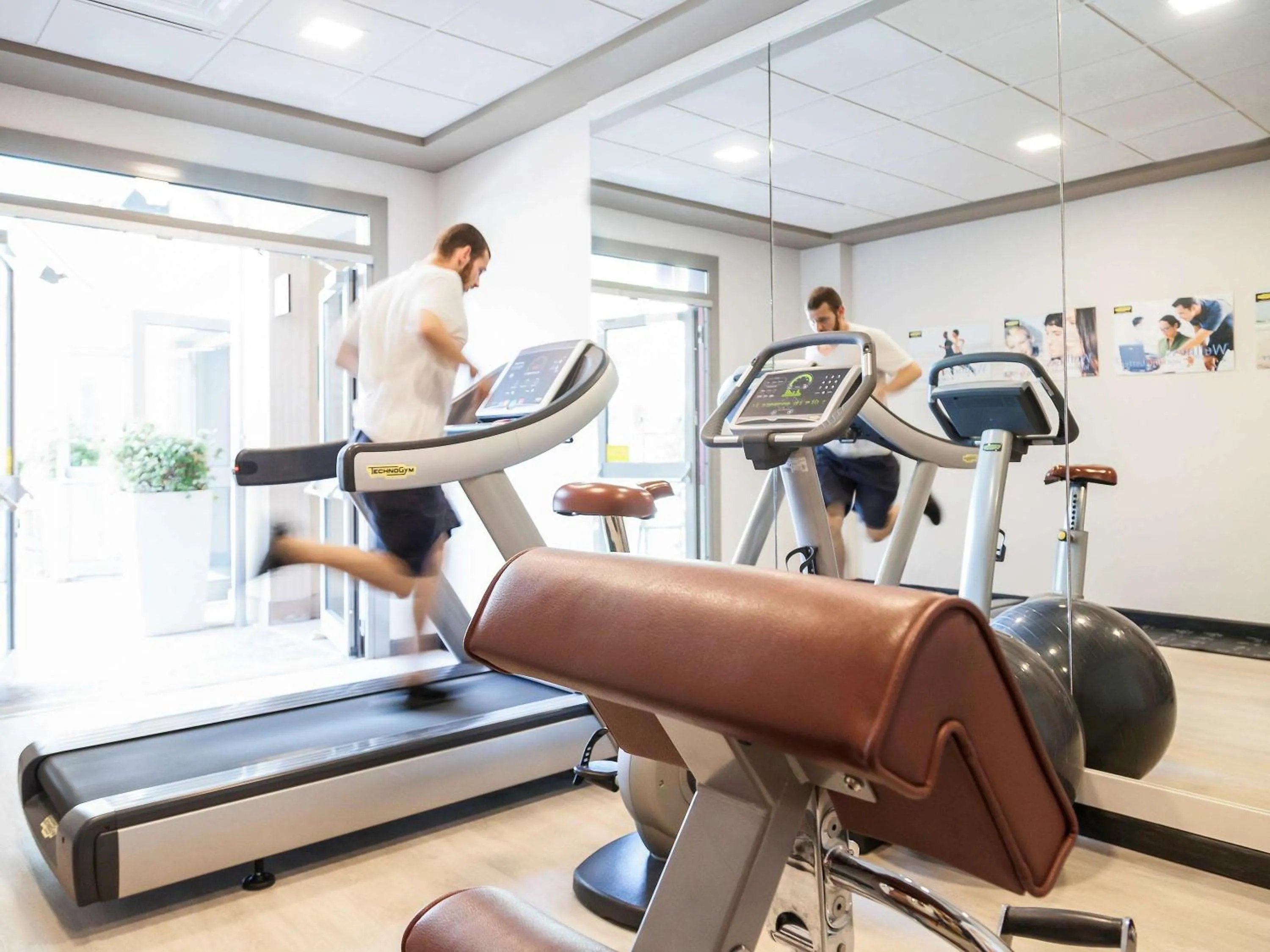 Fitness centre/facilities in Novotel Brescia Due