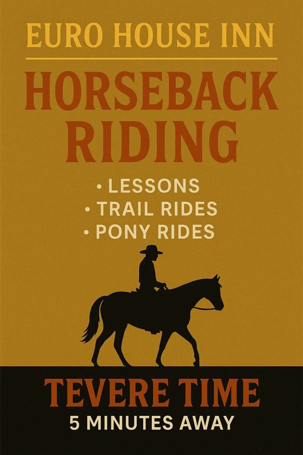 Horse-riding in EURO HOUSE INN airport